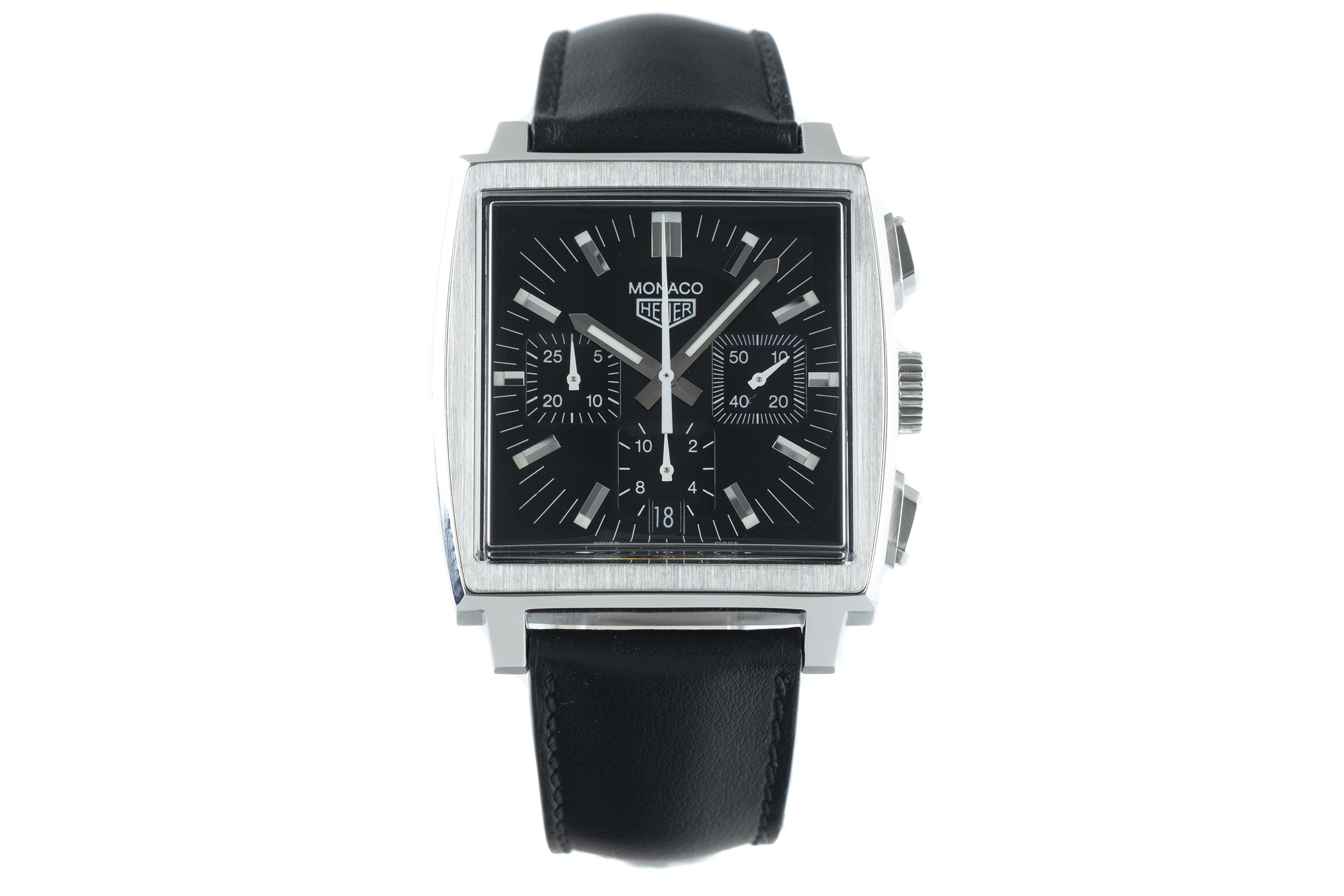 Tag Heuer Monaco chronograph steel automatic Ref. CS2111