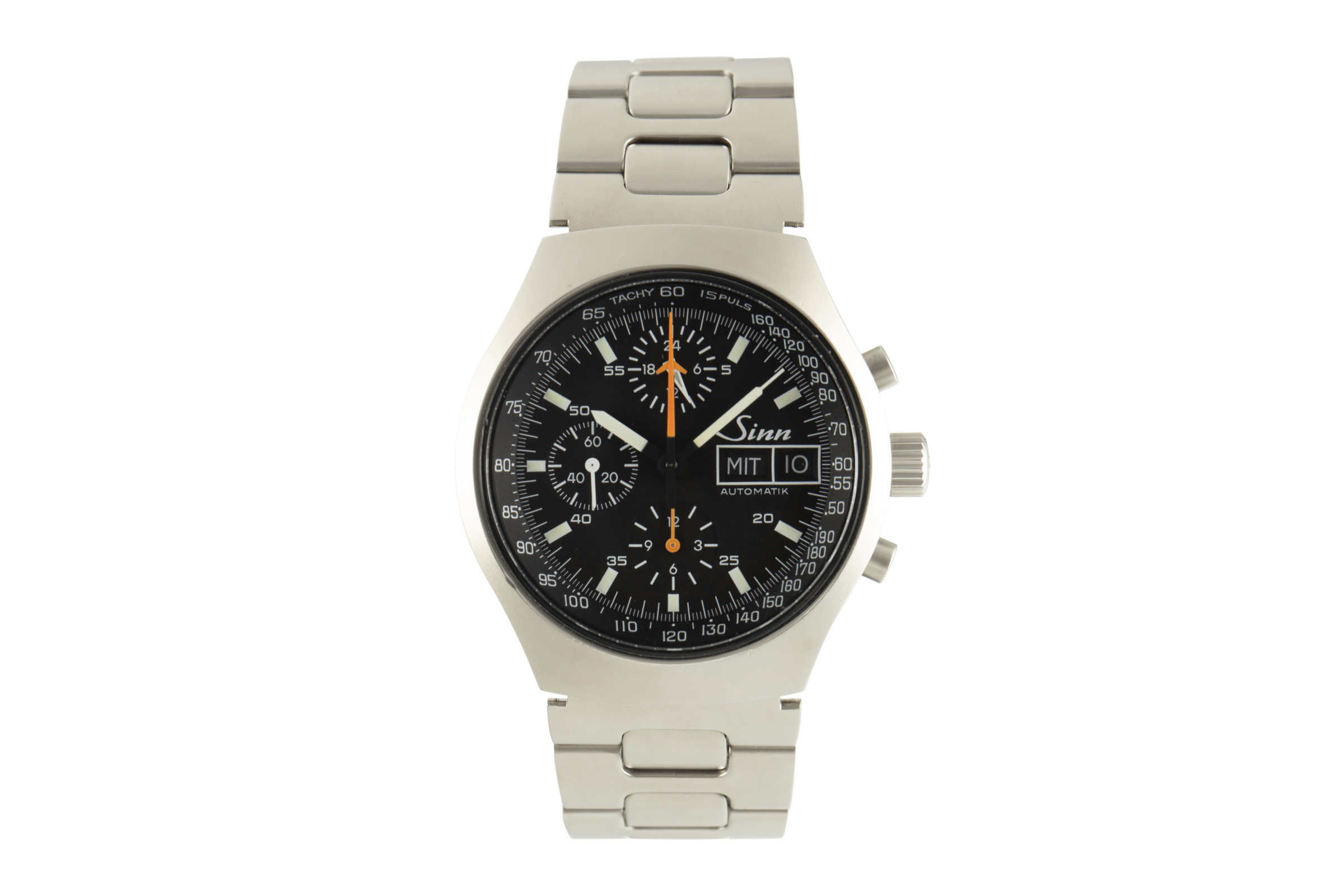 Sinn 157 chronograph steel automatic Ref. 157
