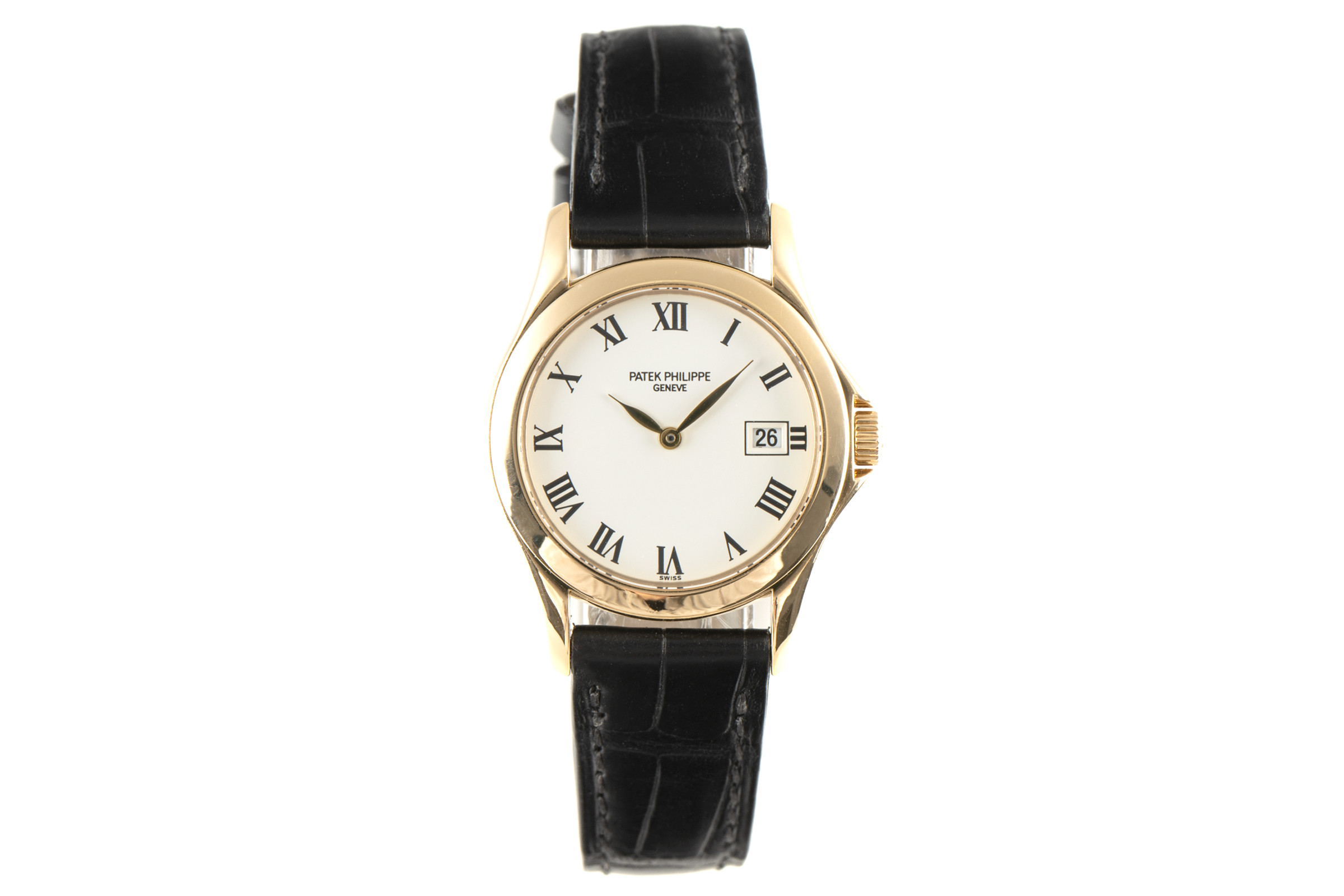 Patek Philippe Calatrava 18 ct gold quartz Kal. E19C 115 Ref. 4906