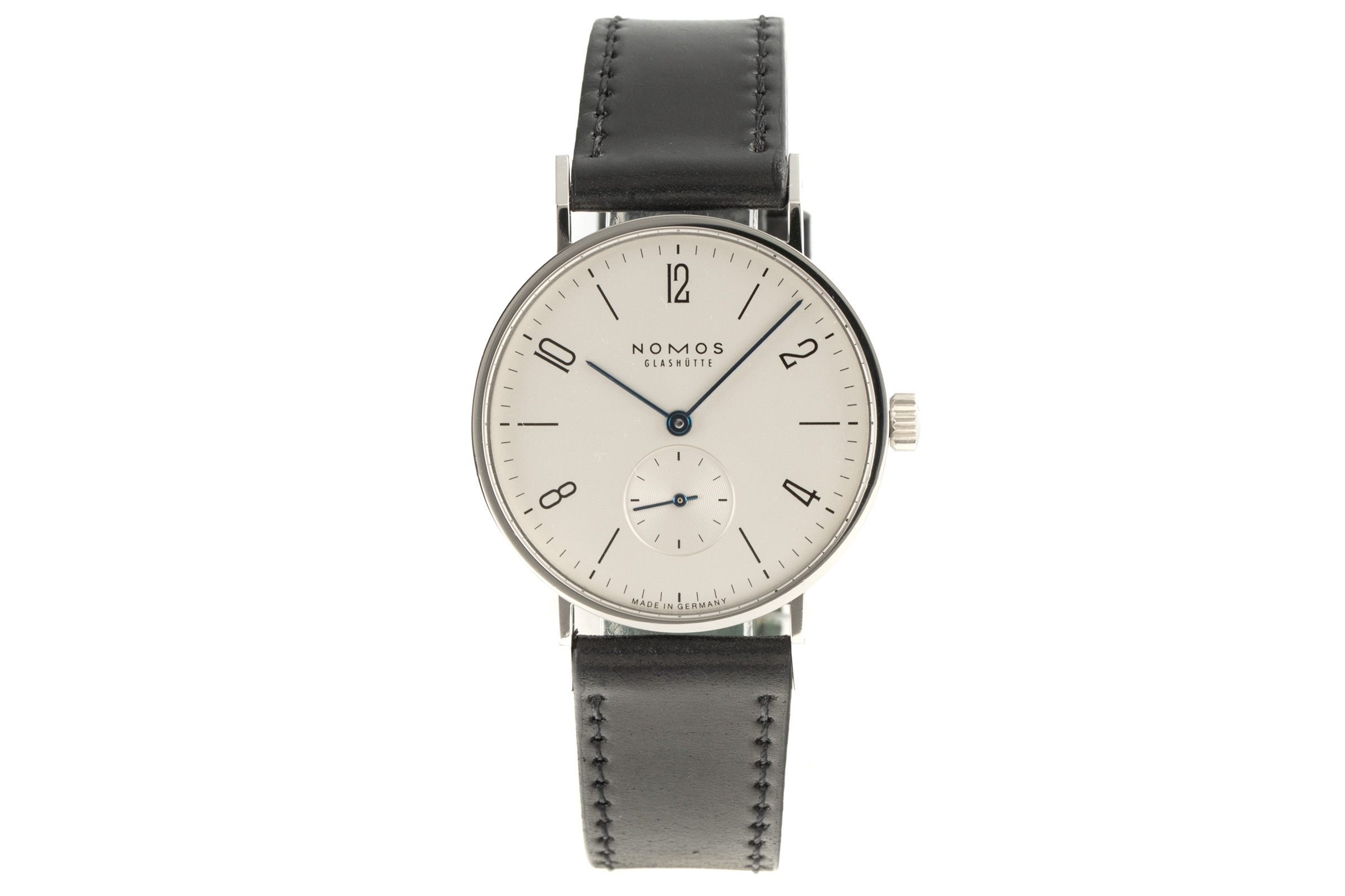 Nomos Tangente steel manual winding Kal. Alpha