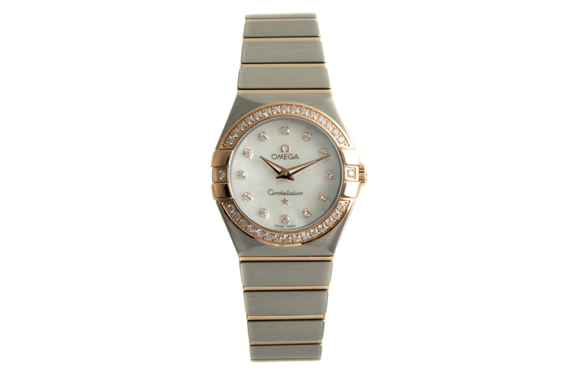 Omega Constellation steel / gold quartz Kal. 1376 Ref. 123.25.27.60.55.001