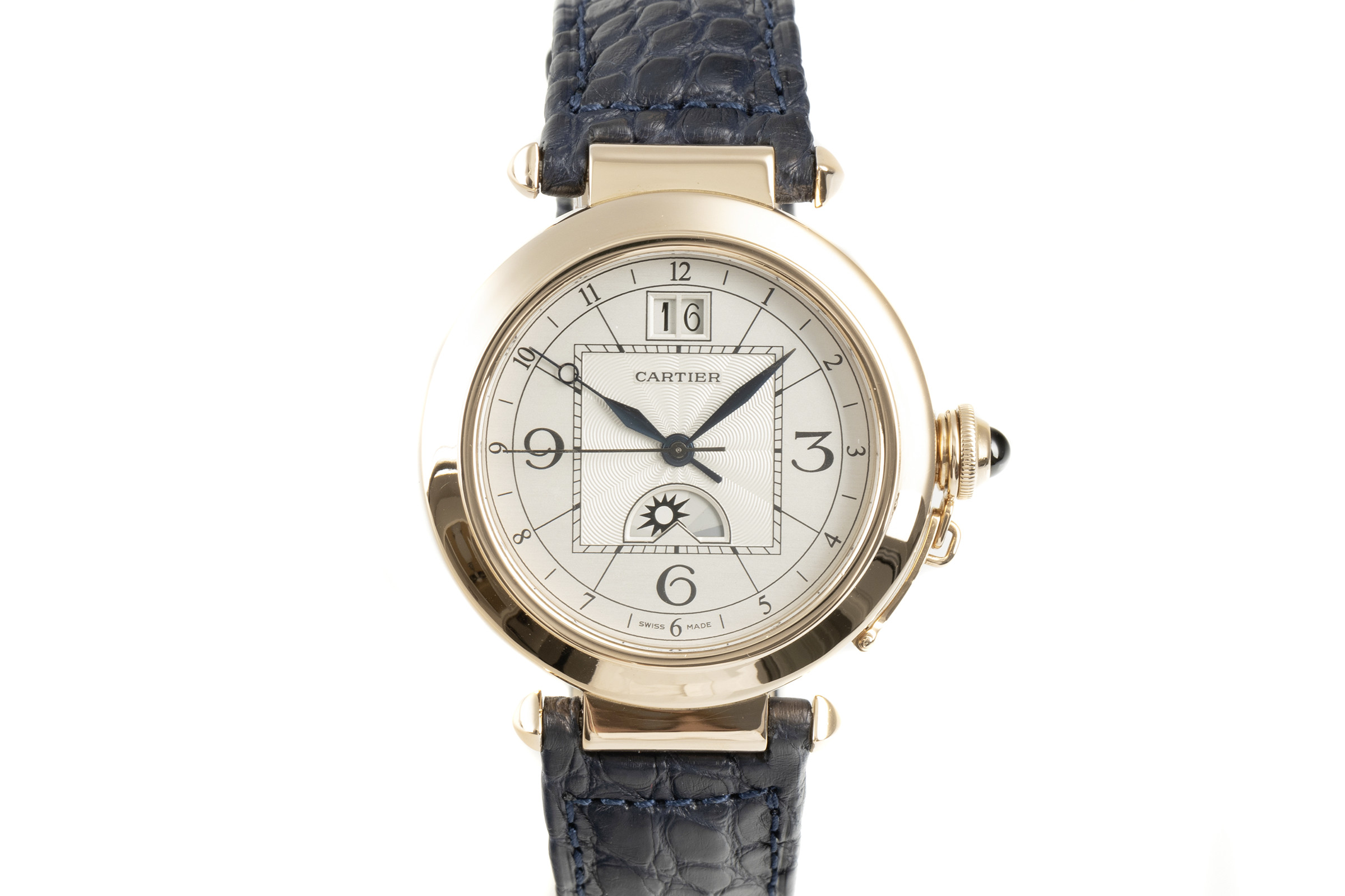Cartier Pasha 18 ct red gold automatic Kal. 8011MC Ref. 2937