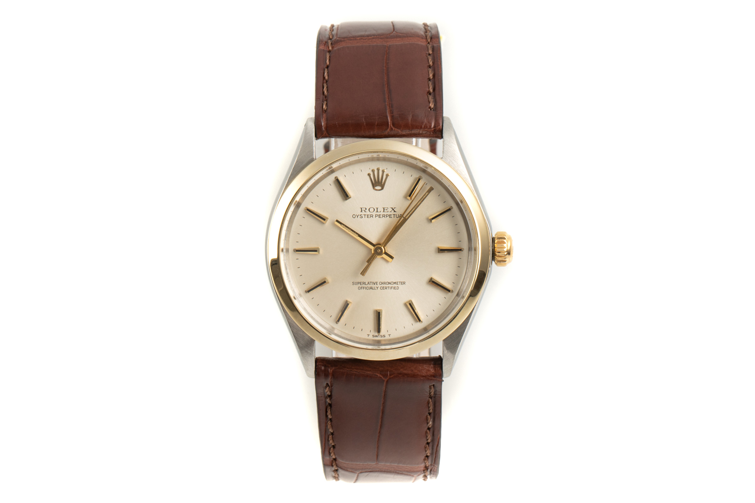 Rolex Oyster Perpetual steel / gold automatic Kal. 1570 Ref. 1002 VINTAGE