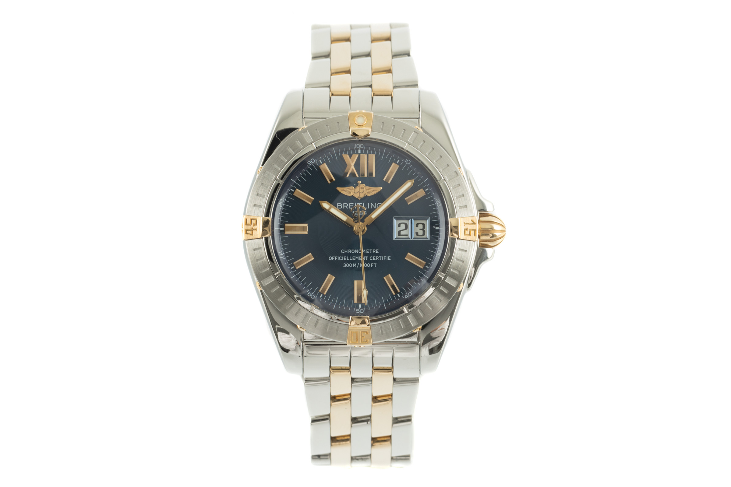 Breitling Cockpit steel / gold automatic Kal. B49 Ref. B49350