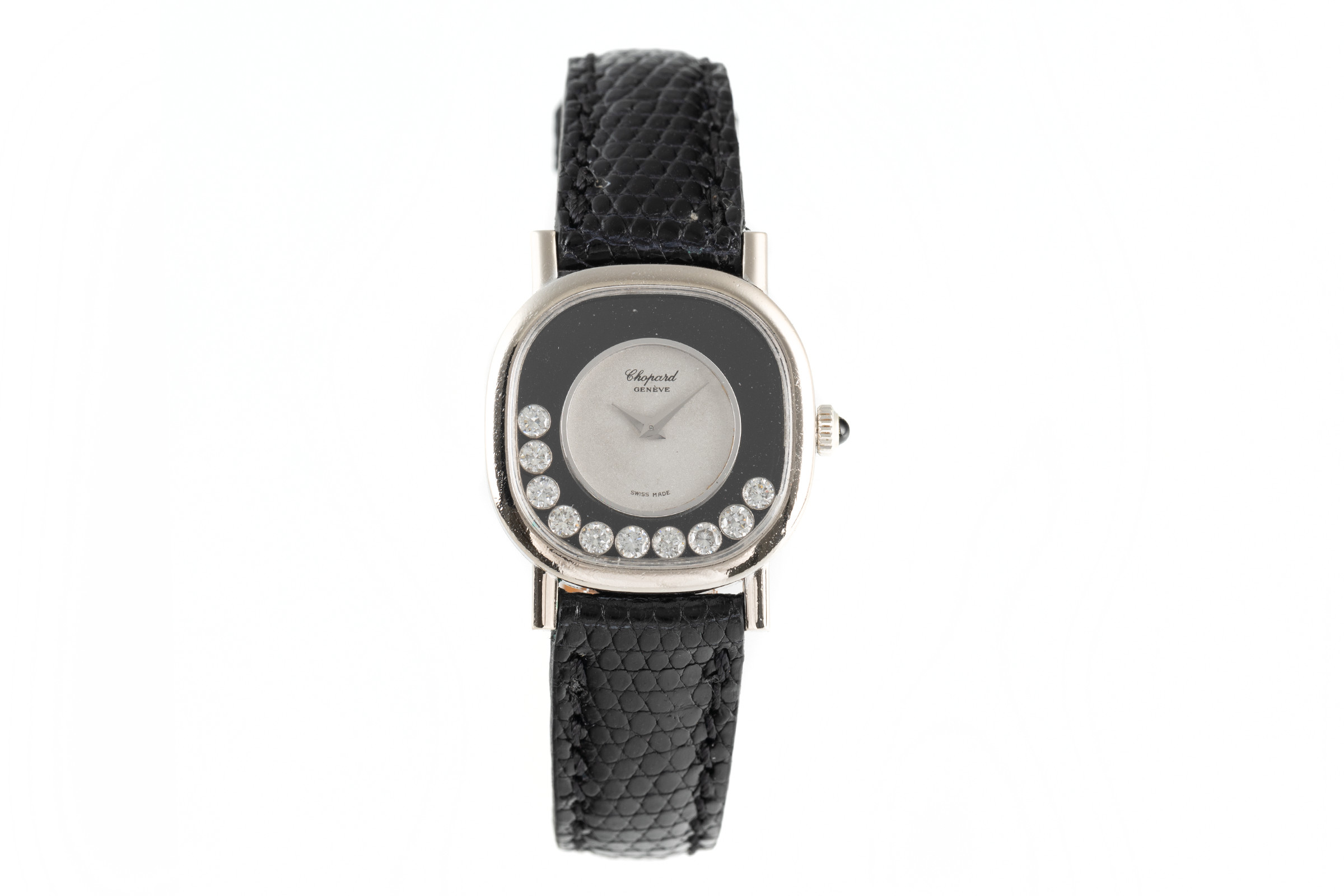 Chopard Happy Diamonds 18 ct white gold manual winding Kal. R55 Ref. 50895, G3355