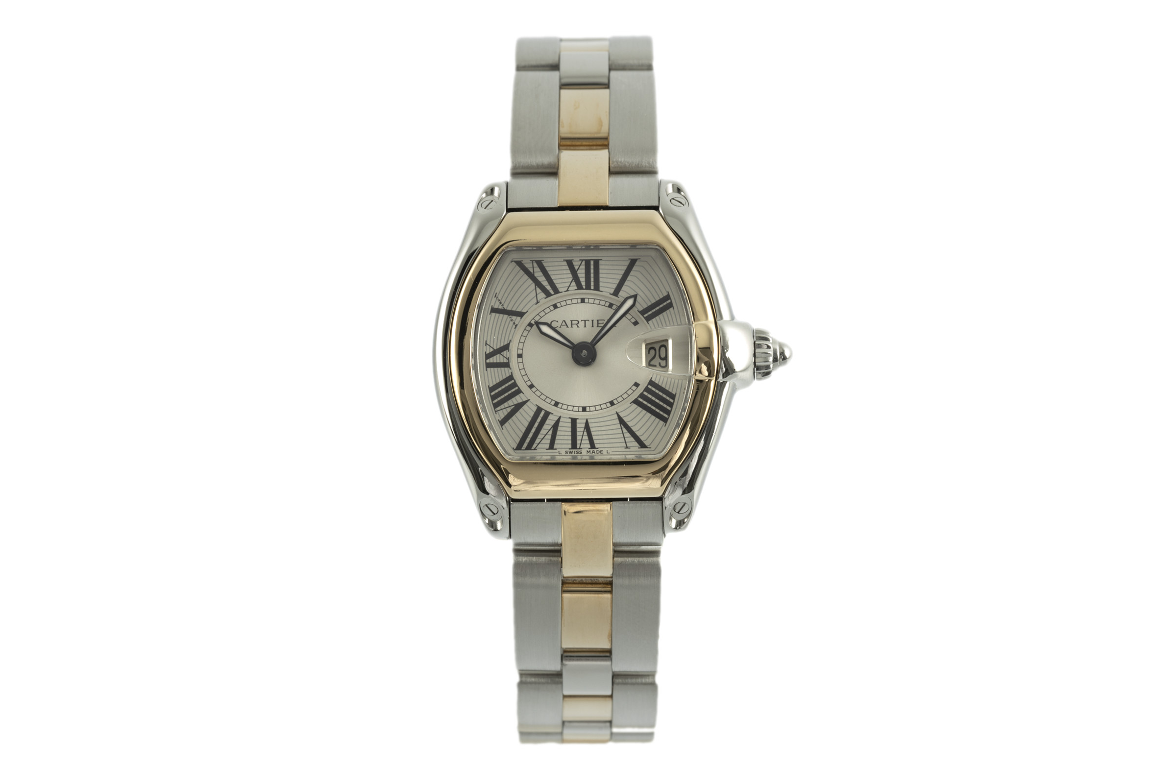 Cartier Roadster steel / gold quartz Kal. 688 Ref. 2675