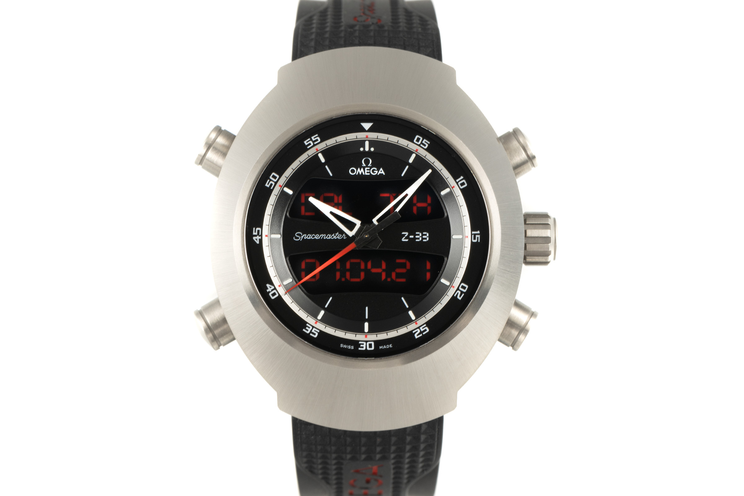 Omega Speedmaster chronograph titanium quartz Kal. 5666 Ref. 325.92.43.79.01.001, 186.2010