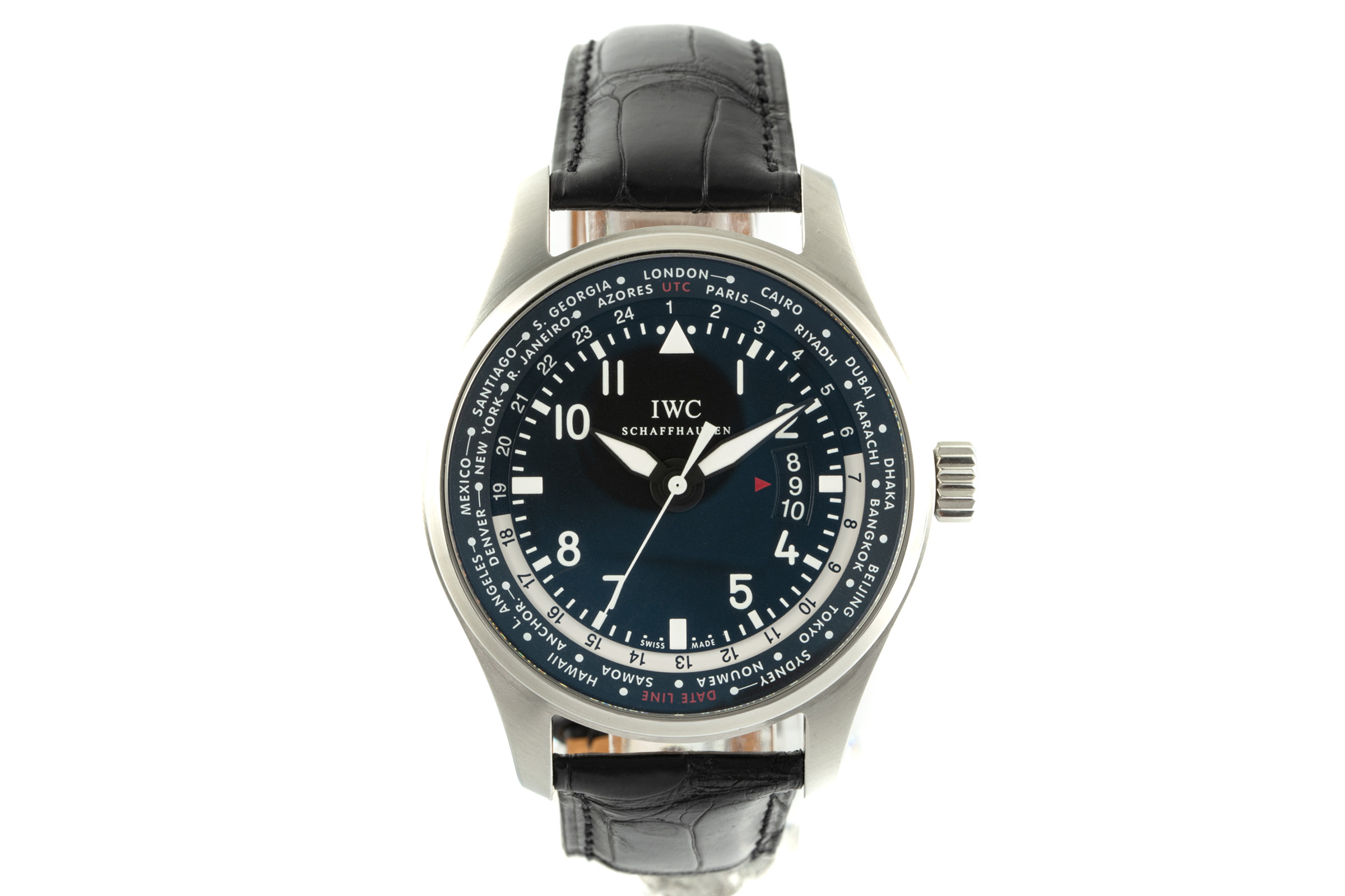 IWC Fliegeruhr steel automatic Kal. 30750 Ref. 3262