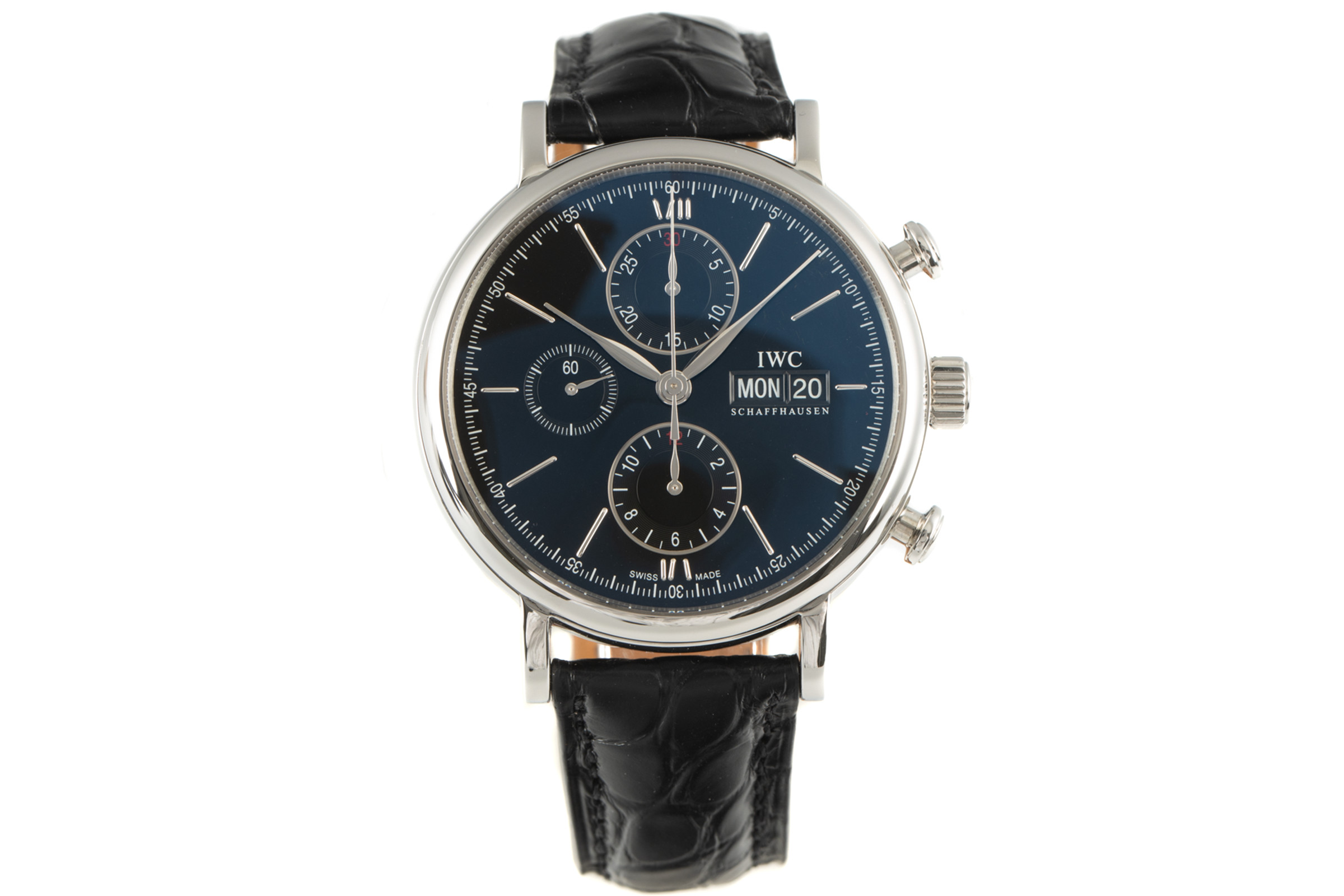 IWC Portofino chronograph steel automatic Kal. 79320 Ref. IW391008