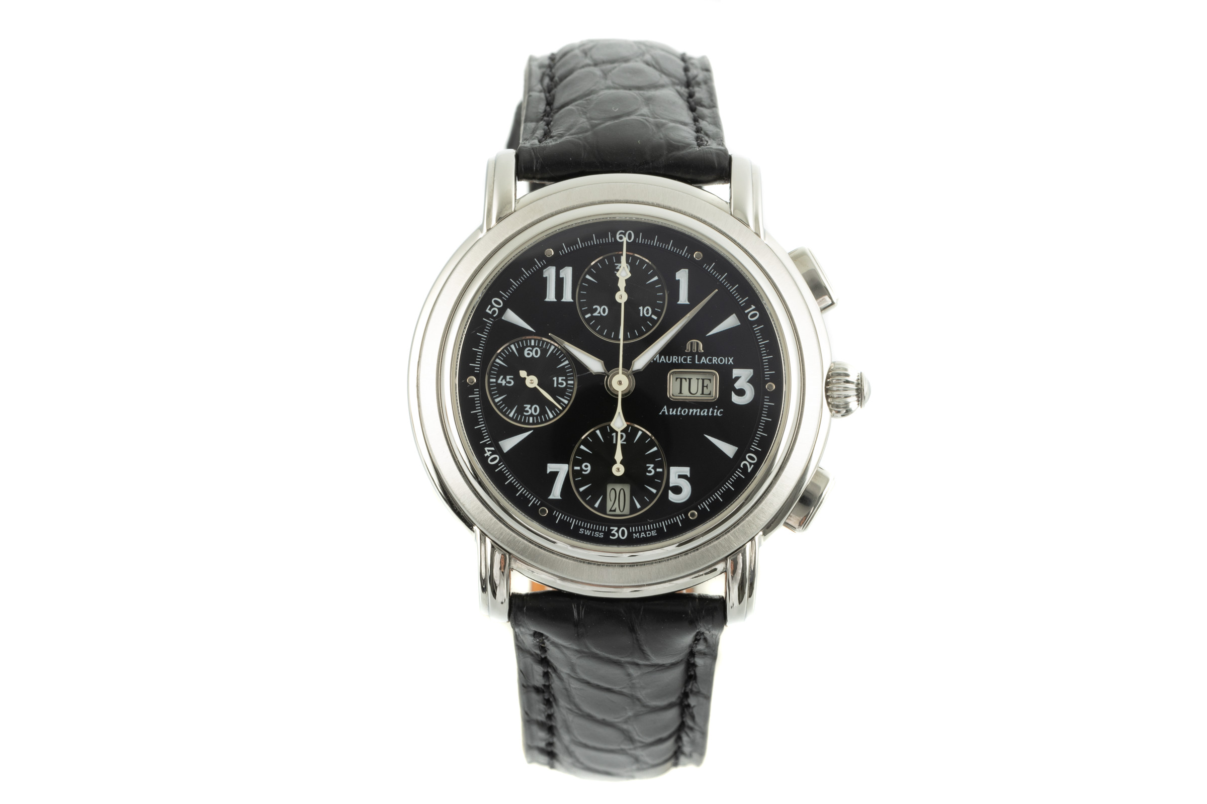 Maurice Lacroix Masterpiece chronograph steel automatic Kal. ML67 Ref. MP6318