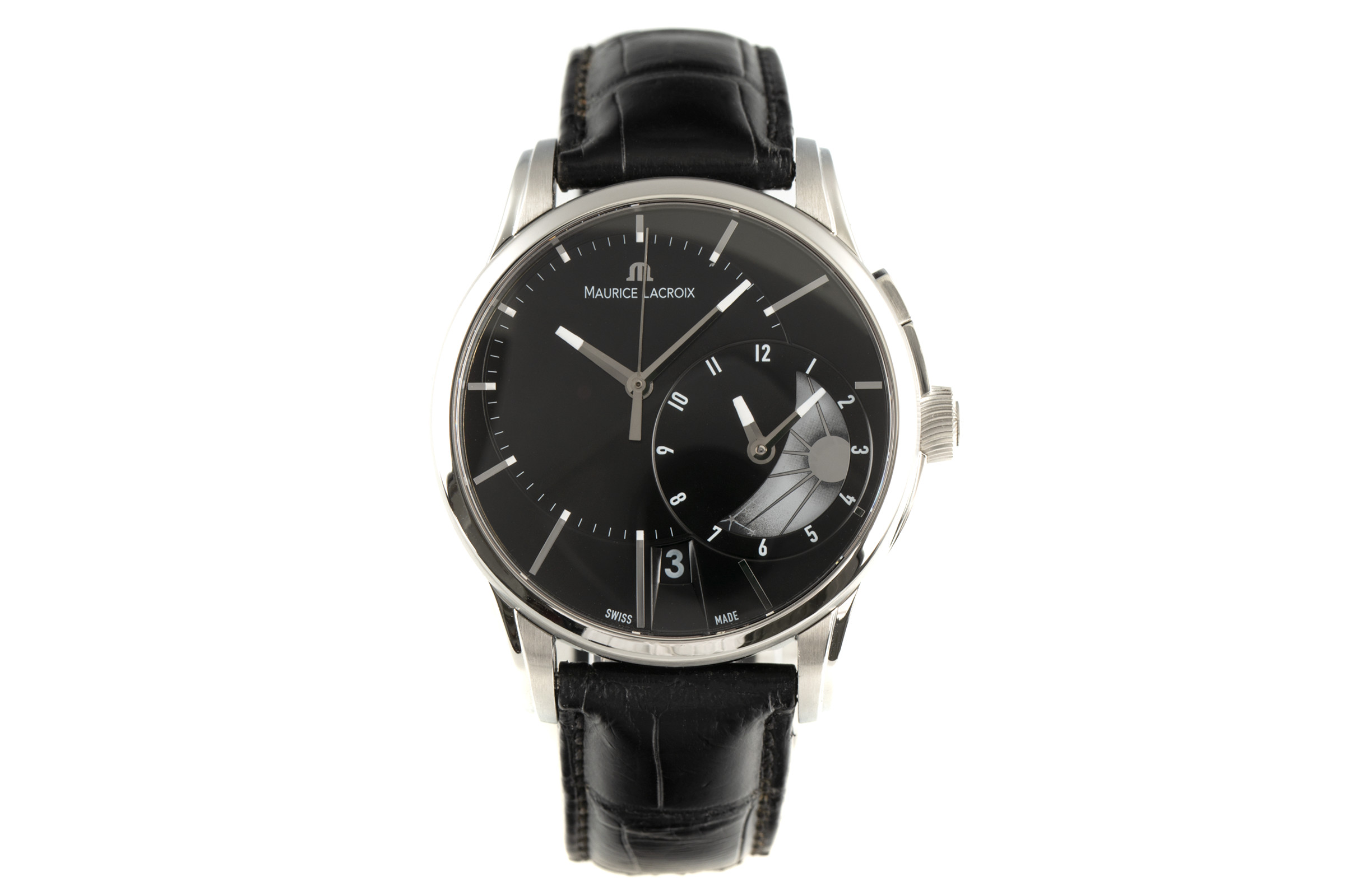 Maurice Lacroix Pontos steel automatic Kal. ML 121 Ref. PT6118