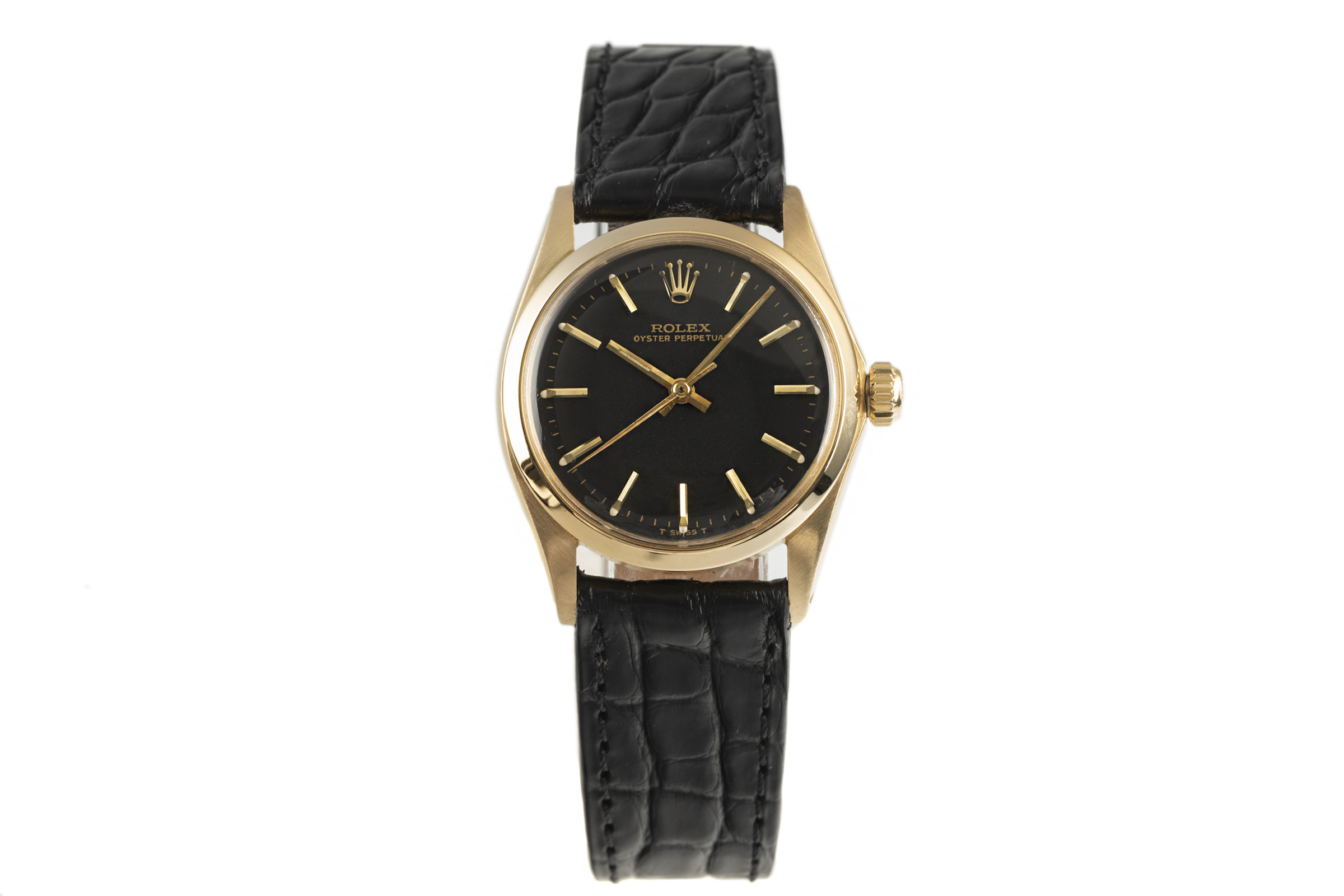 Rolex Oyster Perpetual 18 ct gold automatic Kal. 1161 Ref. 6551