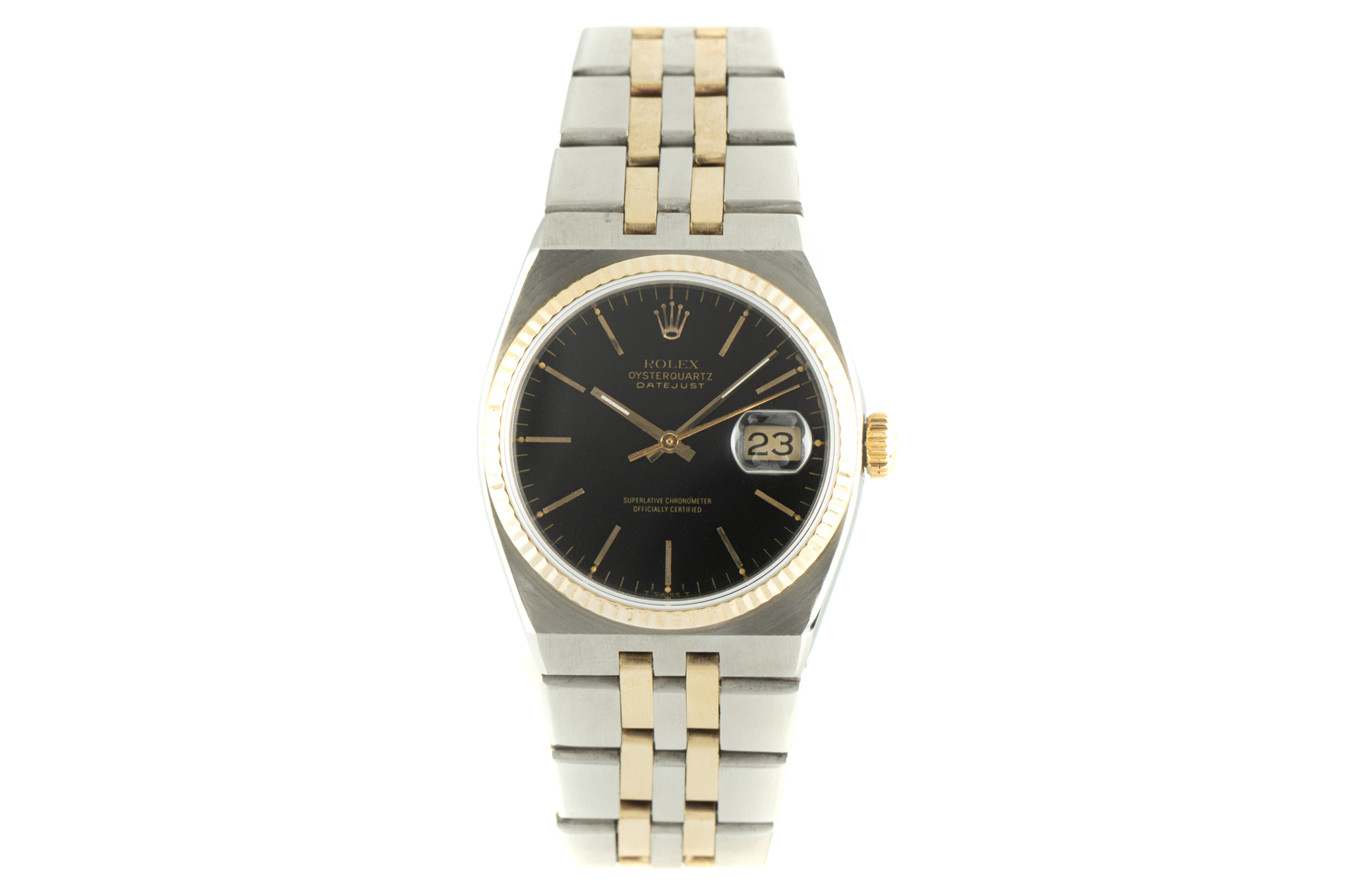 Rolex Datejust steel / gold quartz Kal. 5035 Ref. 17013