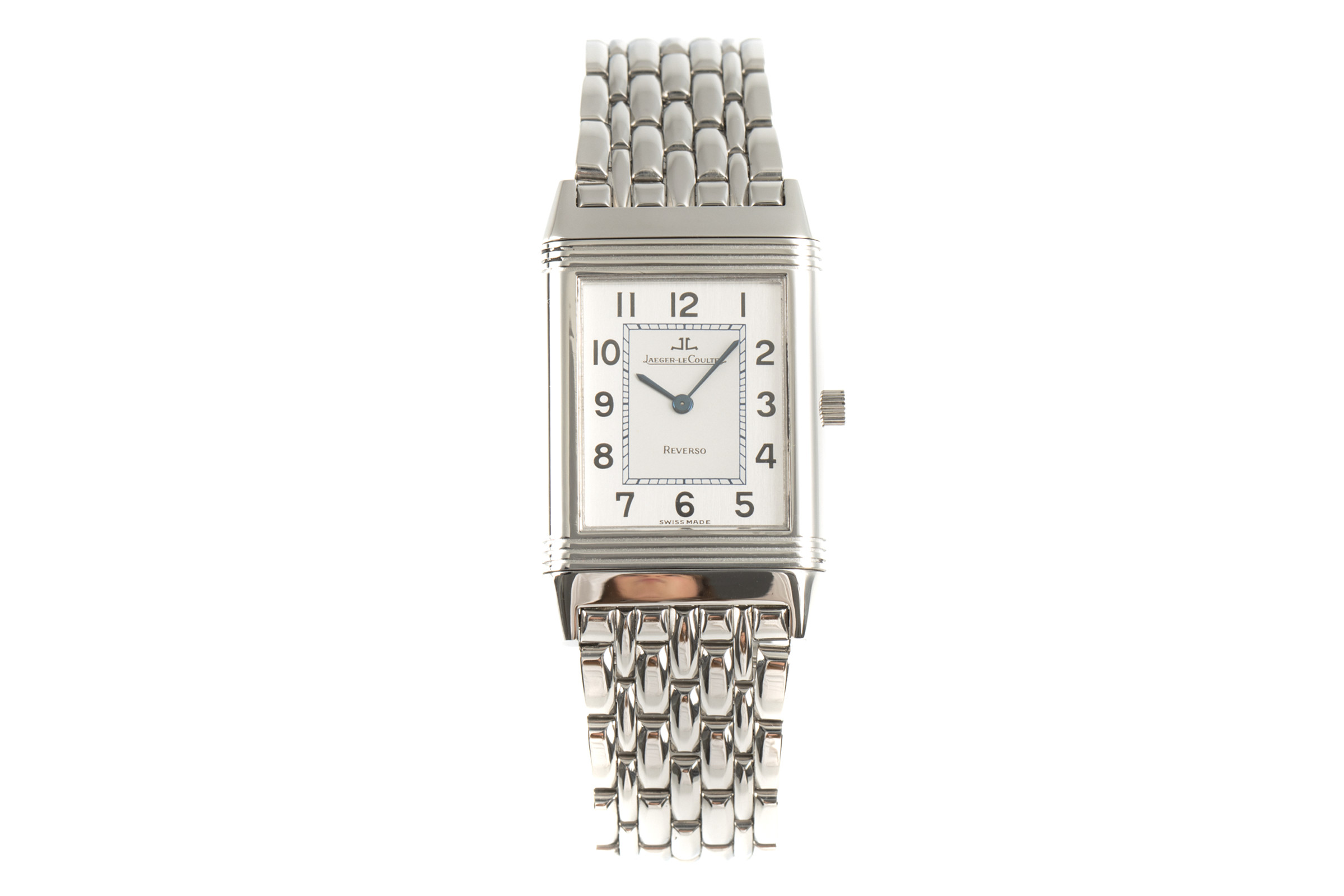 Jaeger-LeCoultre Reverso steel quartz Kal. 608 Ref. 250.8.08