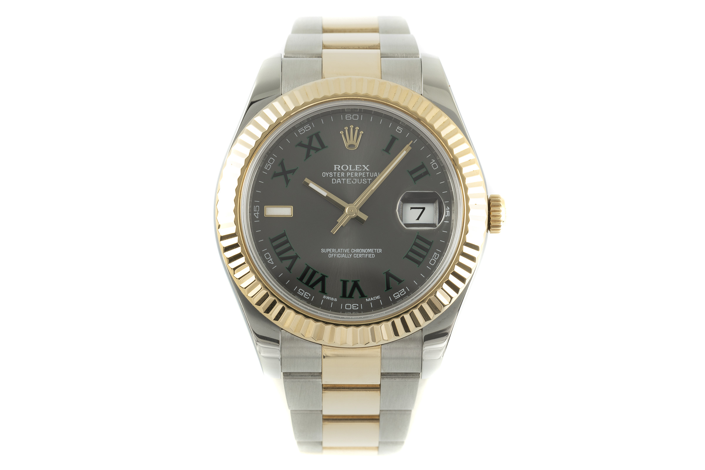 Rolex Datejust steel / gold automatic Kal. 3136 Ref. 116333