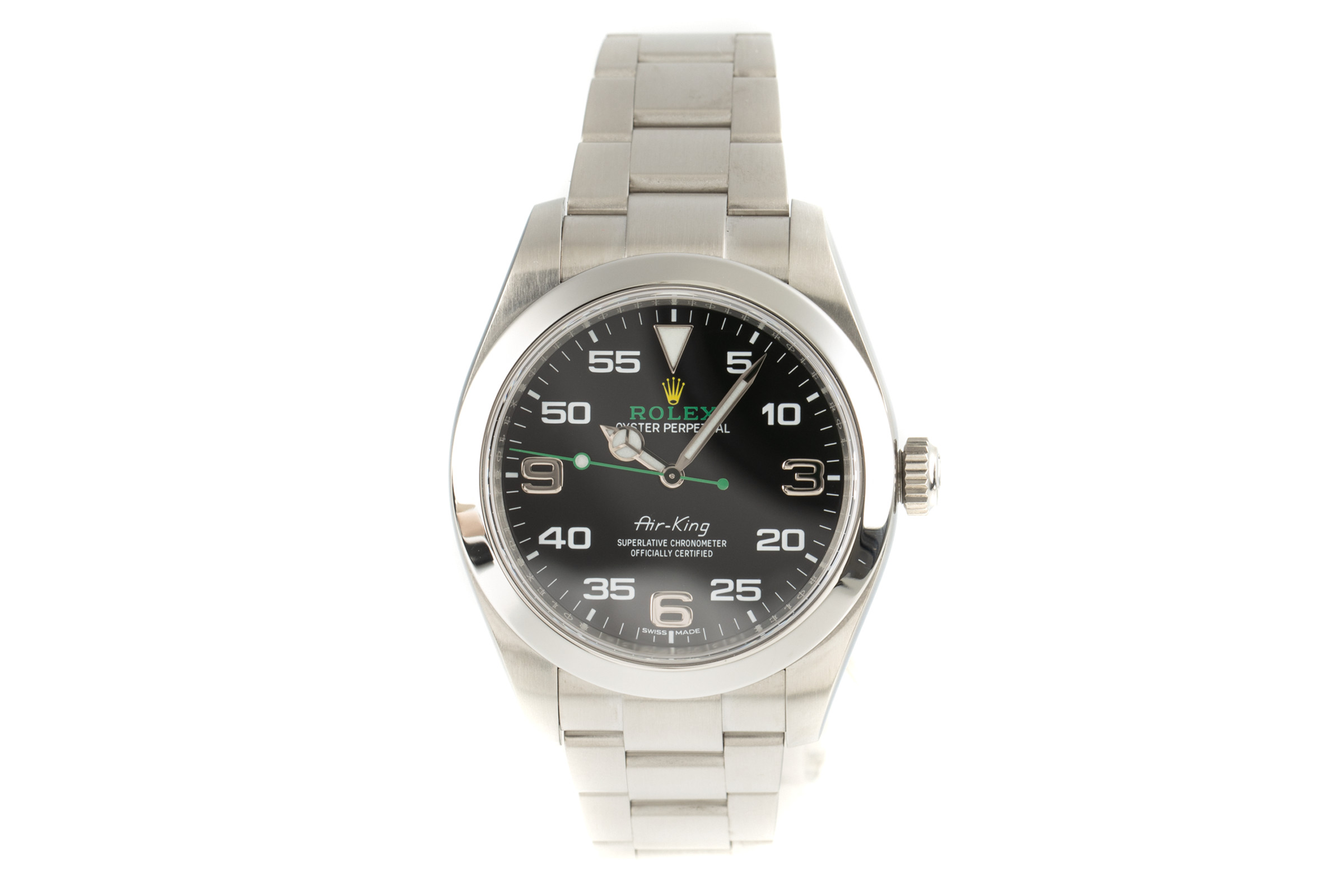 Rolex Air King steel automatic Kal. 3133 Ref. 116900