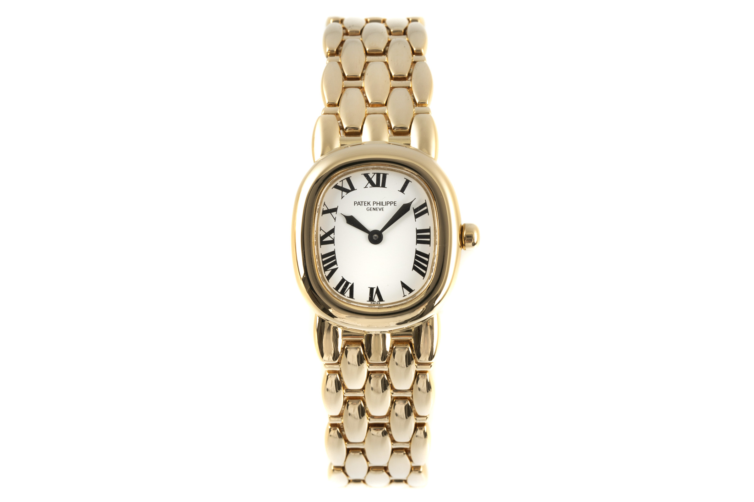 Patek Philippe Golden Ellipse 18 ct gold quartz Kal. E15 Ref. 4830/1