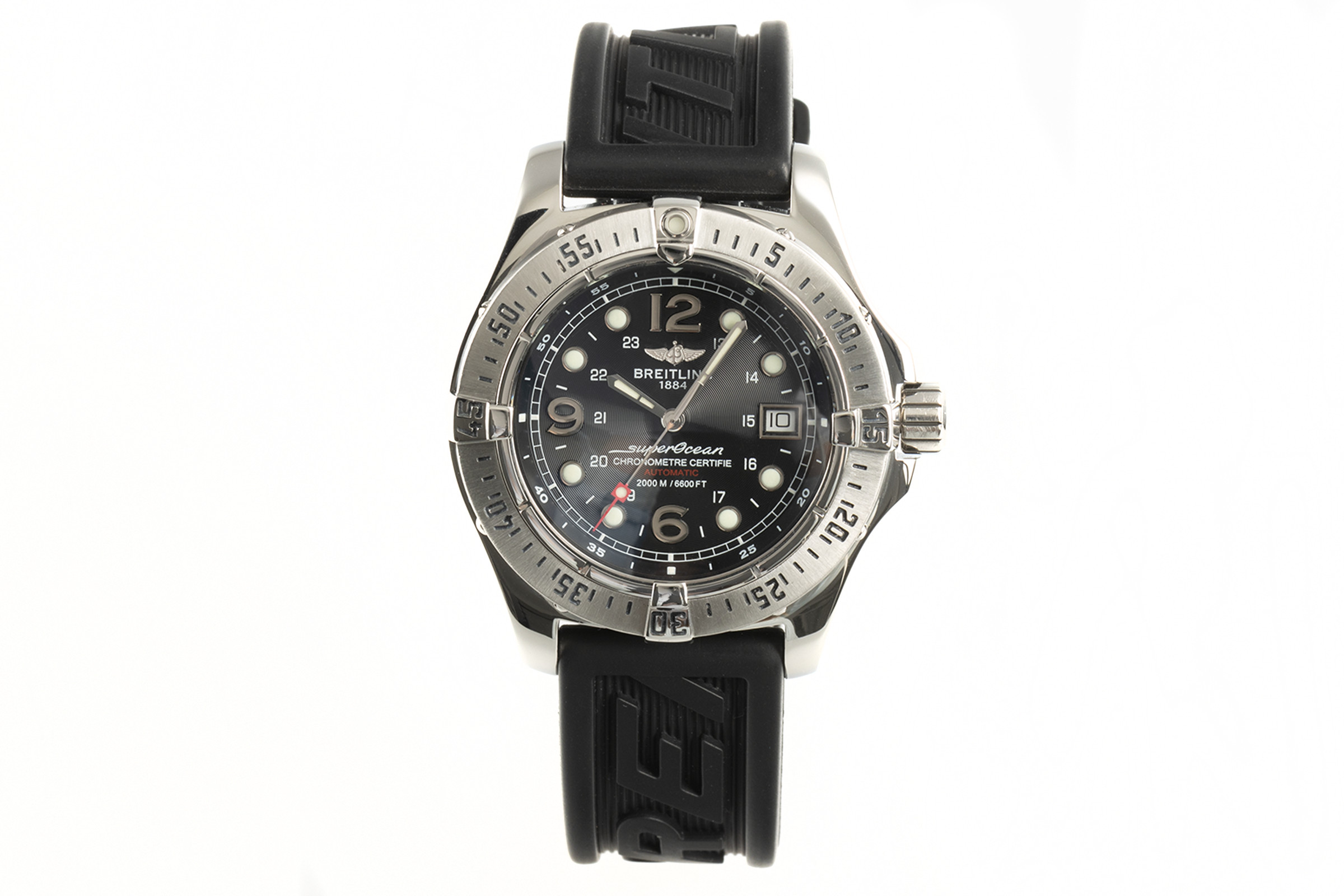 Breitling Superocean steel automatic Kal. B17 Ref. A17390