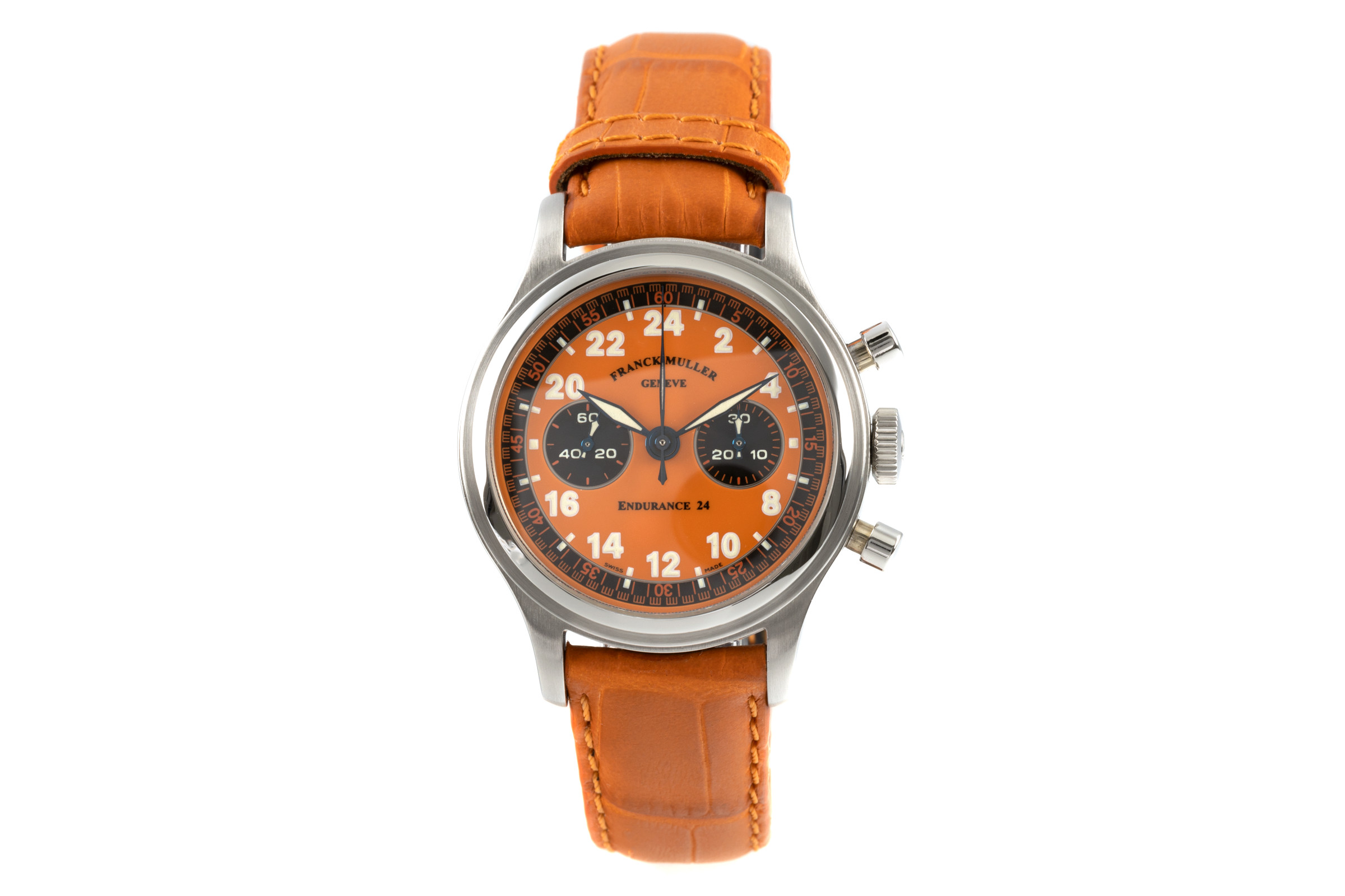 Franck Muller Endurance24 chronograph steel manual winding