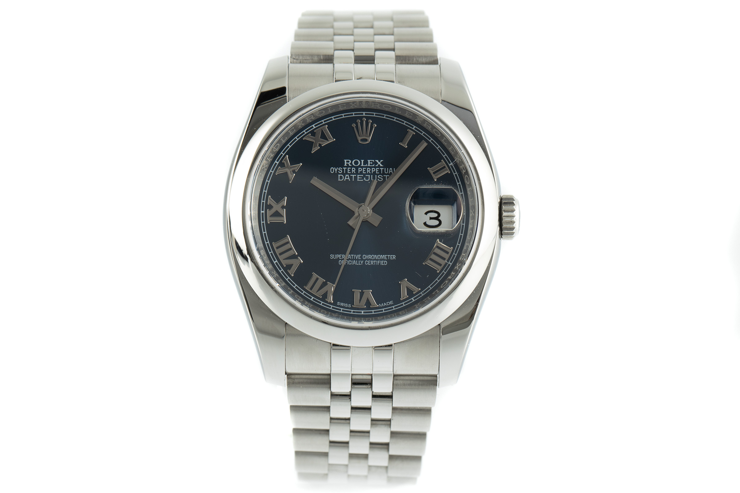 Rolex Datejust steel automatic Kal. 3135 Ref. 116200