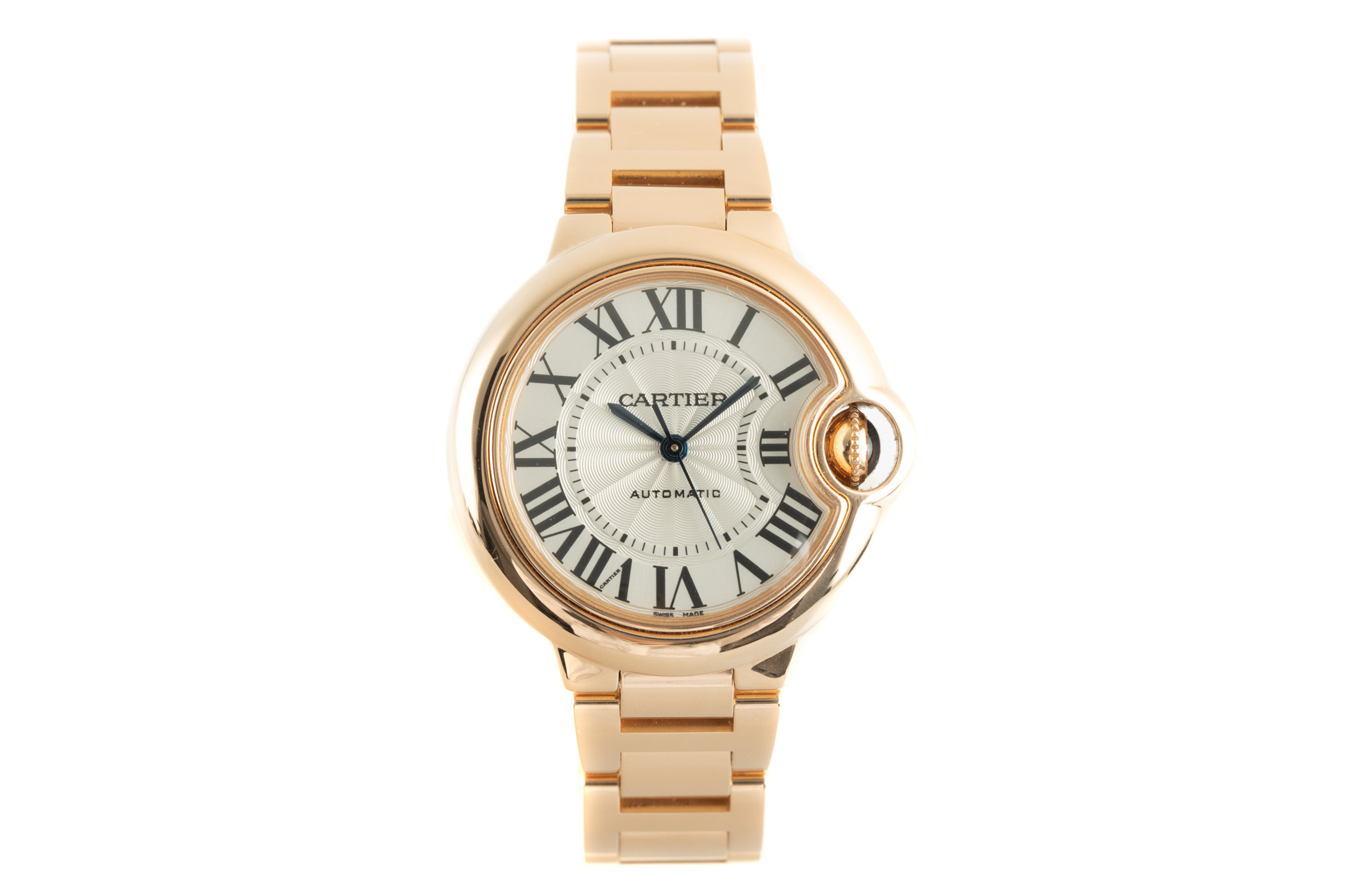 Cartier Ballon Bleu de Cartier 18 ct gold automatic Kal. 076 Ref. 3682, WGBB0042