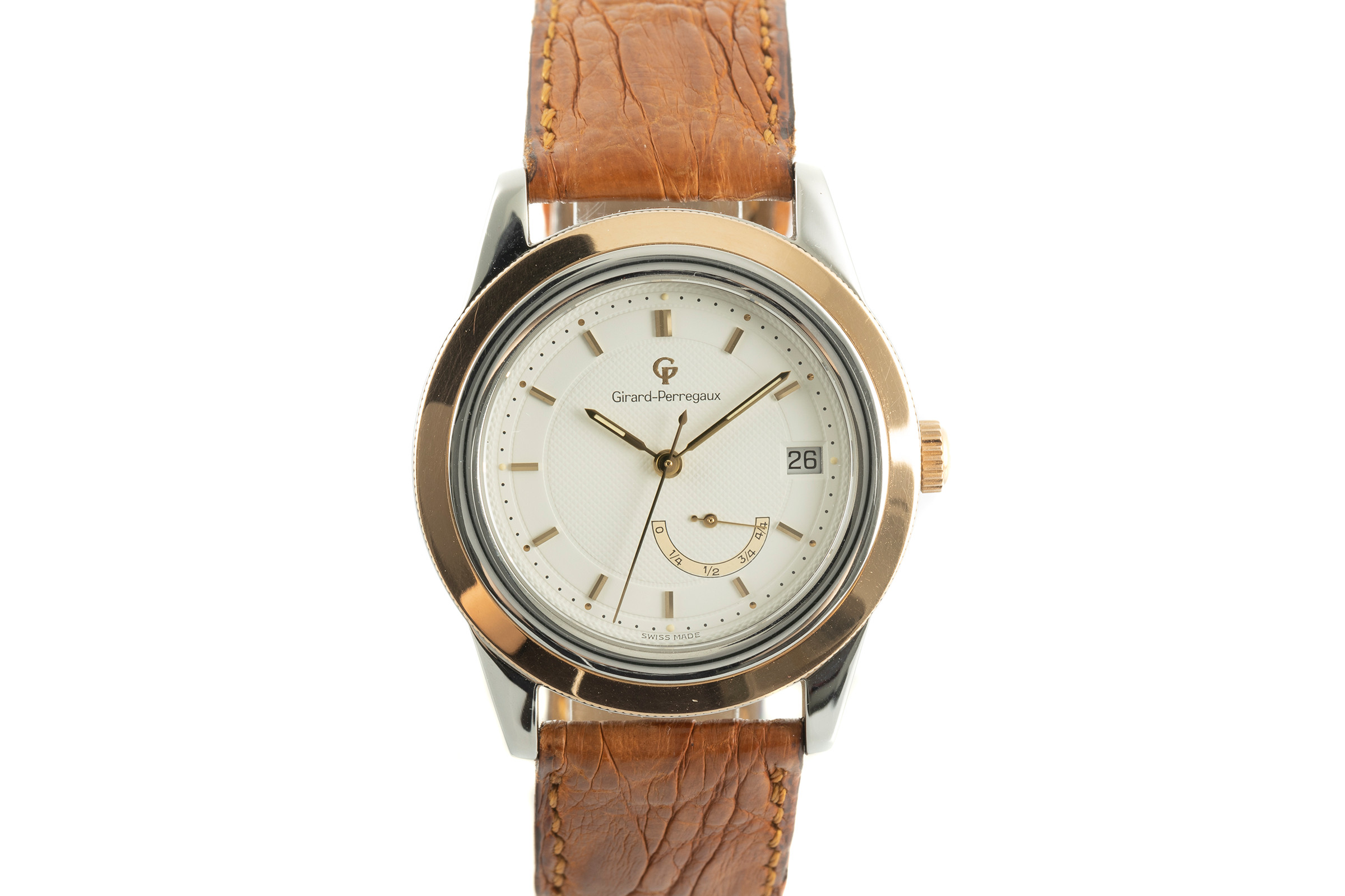Girard Perregaux GP 90 steel / gold automatic Kal. 2240-068 Ref. 1020