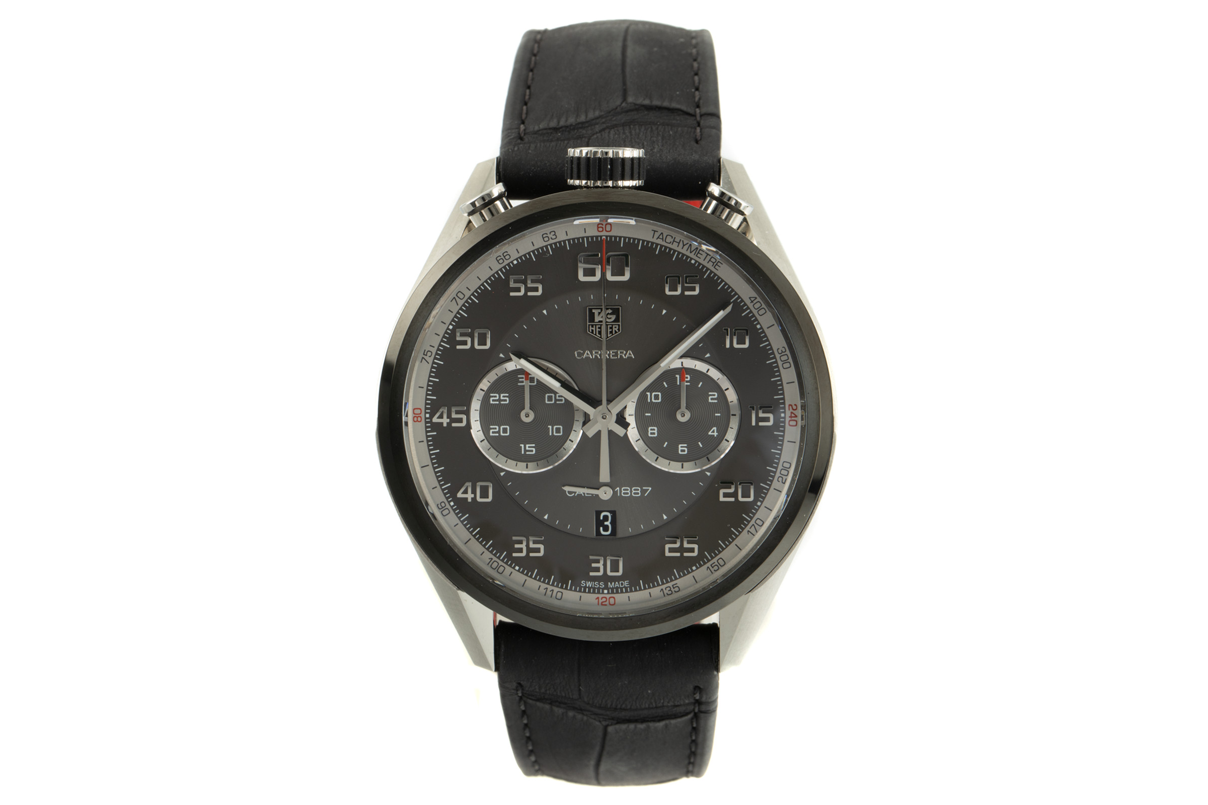 Tag Heuer Carrera chronograph steel / titanium automatic Kal. 1887 Ref. CAR2C12-0