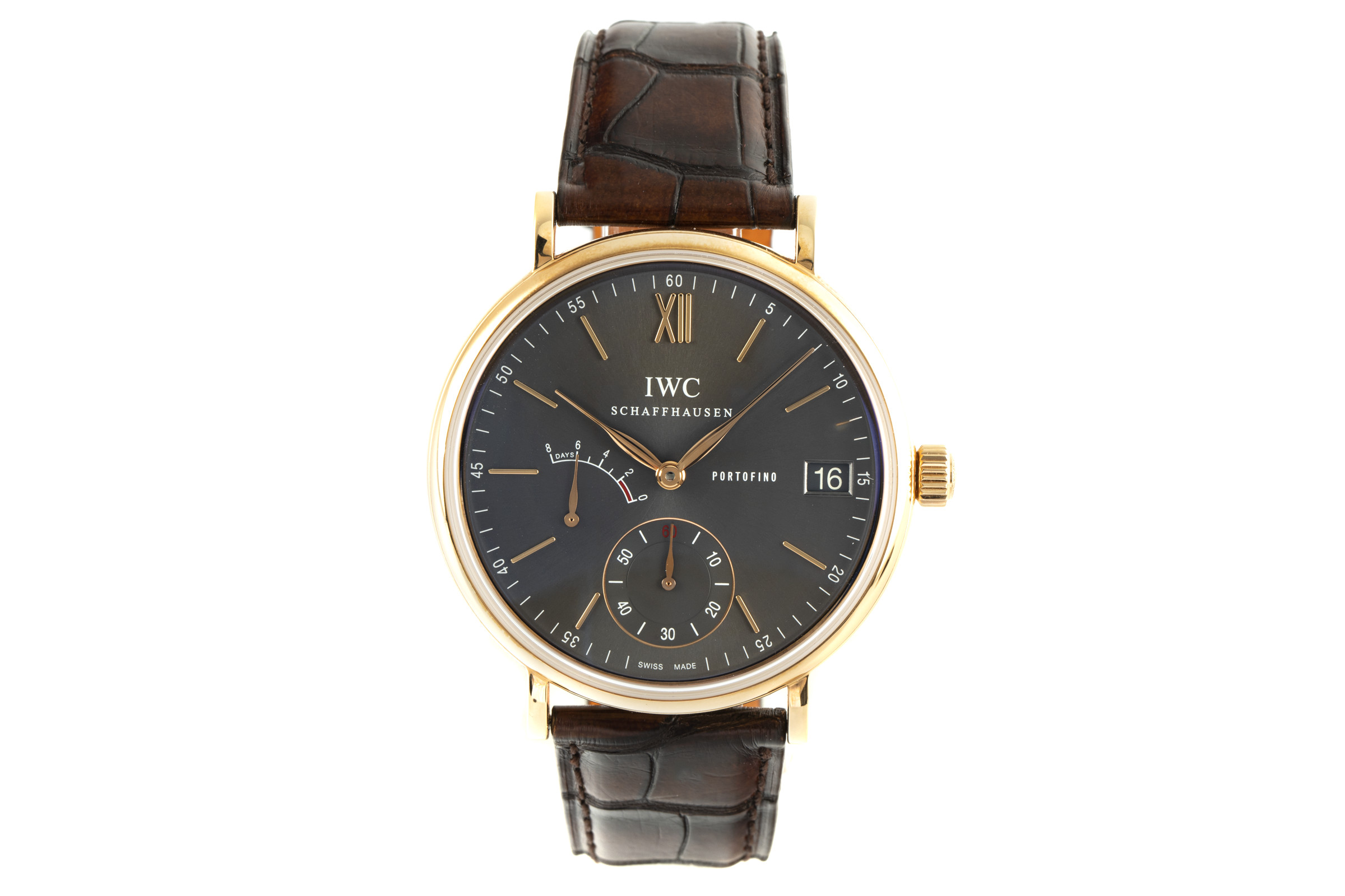 IWC Portofino 18 ct gold manual winding Kal. C.59210 Ref. IW510104