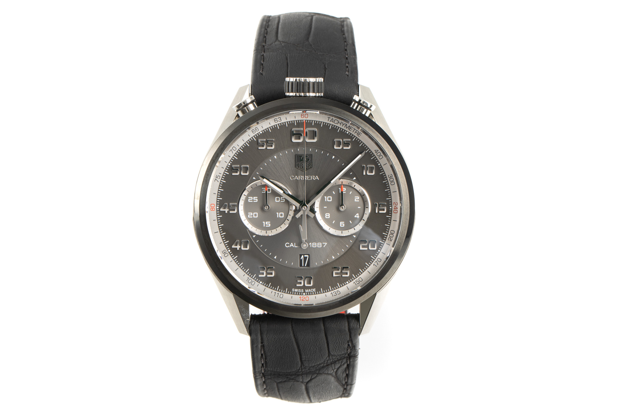 Tag Heuer Carrera chronograph steel / titanium automatic Kal. 1887 Ref. CAR2C12-0