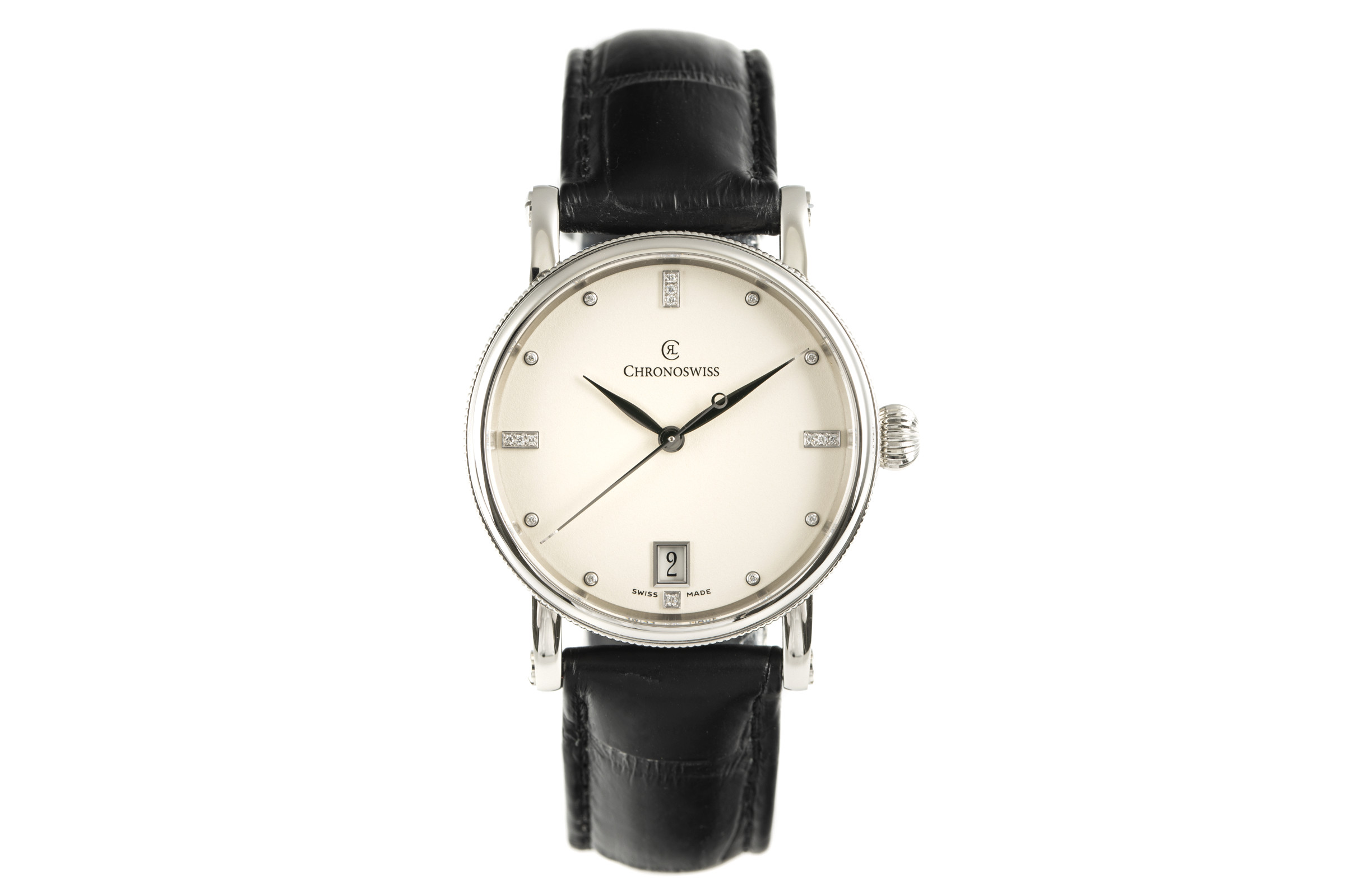 Chronoswiss Sirius steel automatic Kal. 281 Ref. CH8923