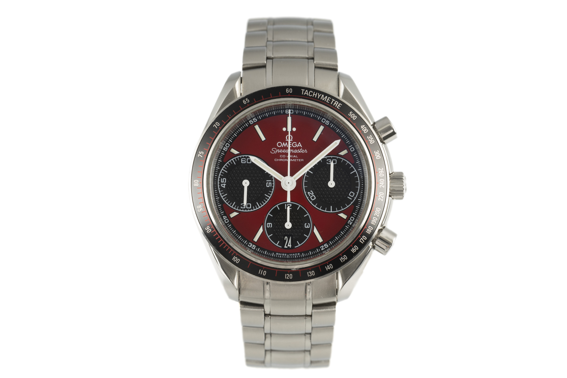 Omega Speedmaster Racing chronograph steel automatic Kal. 3330 Ref. 178.2062, 326.30.40.50.11.001