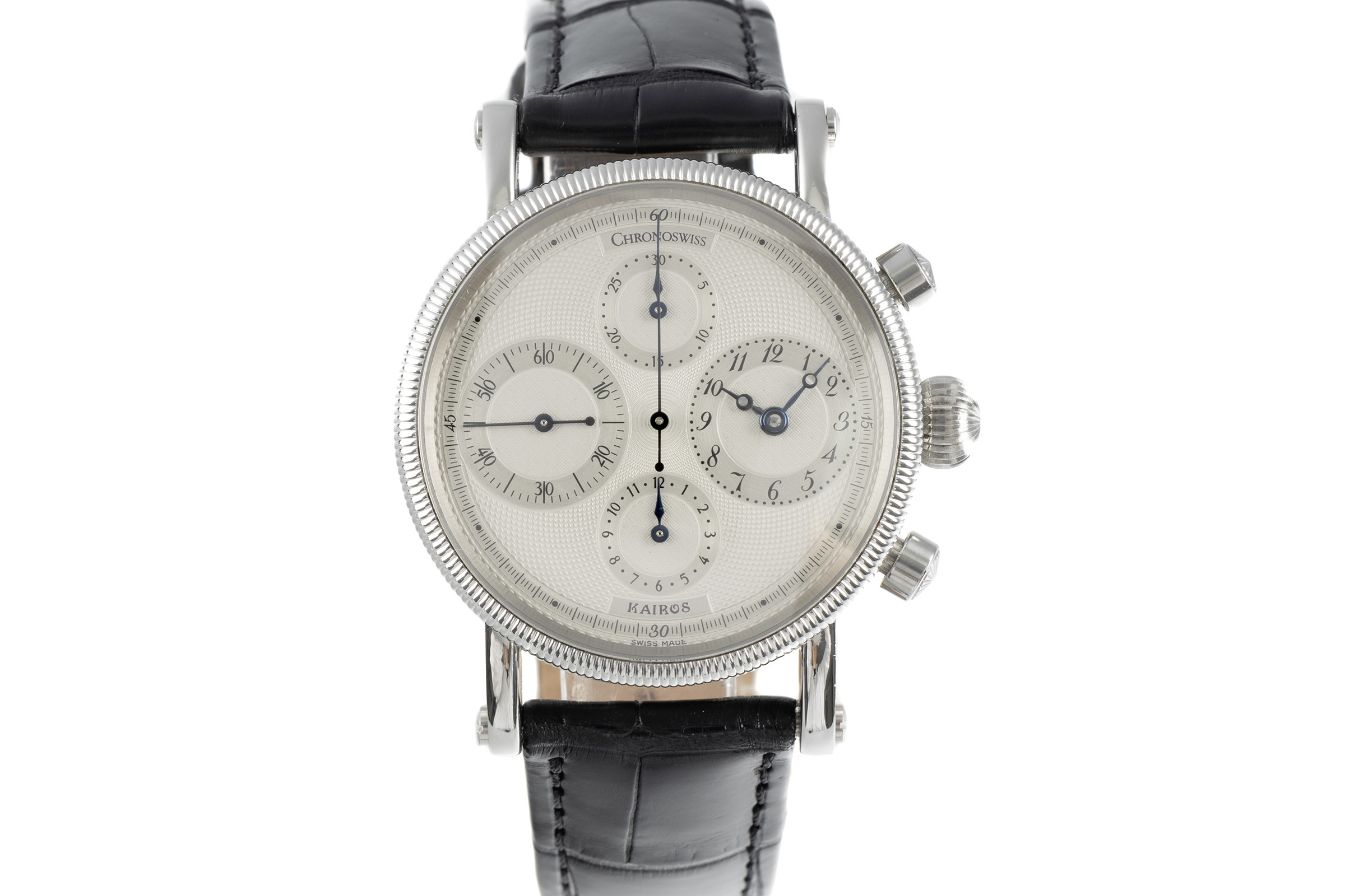 Chronoswiss Kairos chronograph steel automatic Kal. C.753 Ref. CH7523