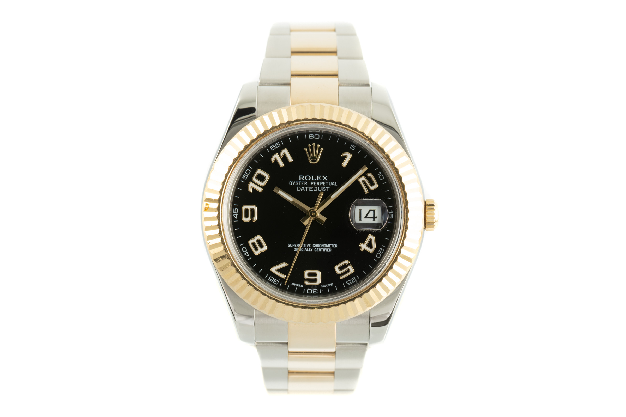 Rolex Datejust steel / gold automatic Kal. 3136 Ref. 116333