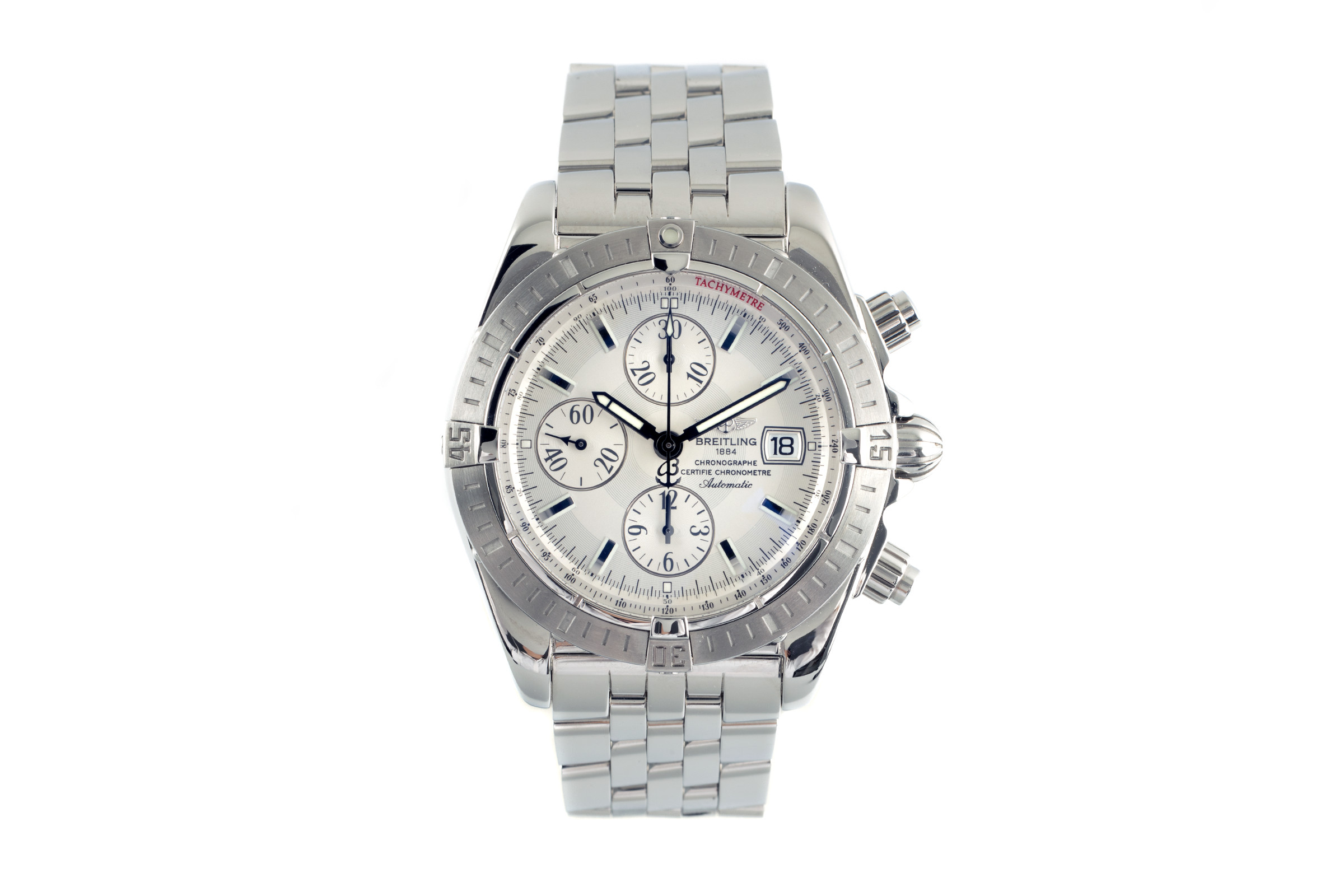 Breitling Chronomat chronograph steel automatic Ref. A13356