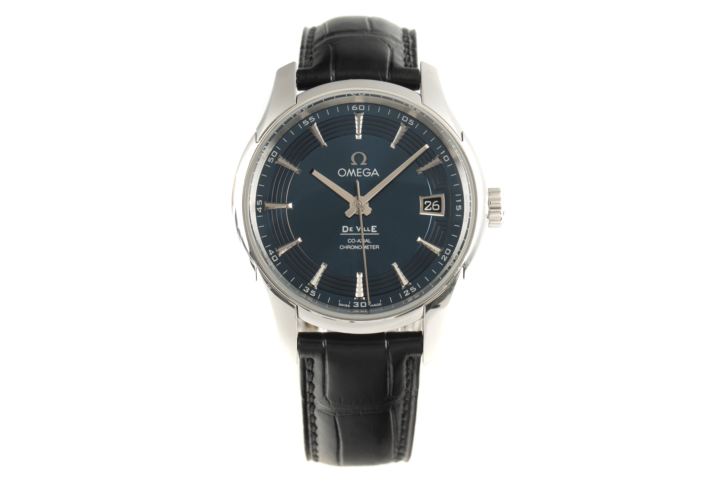Omega De Ville steel automatic Kal. 8500 Ref. 431.33.41.21.03.001