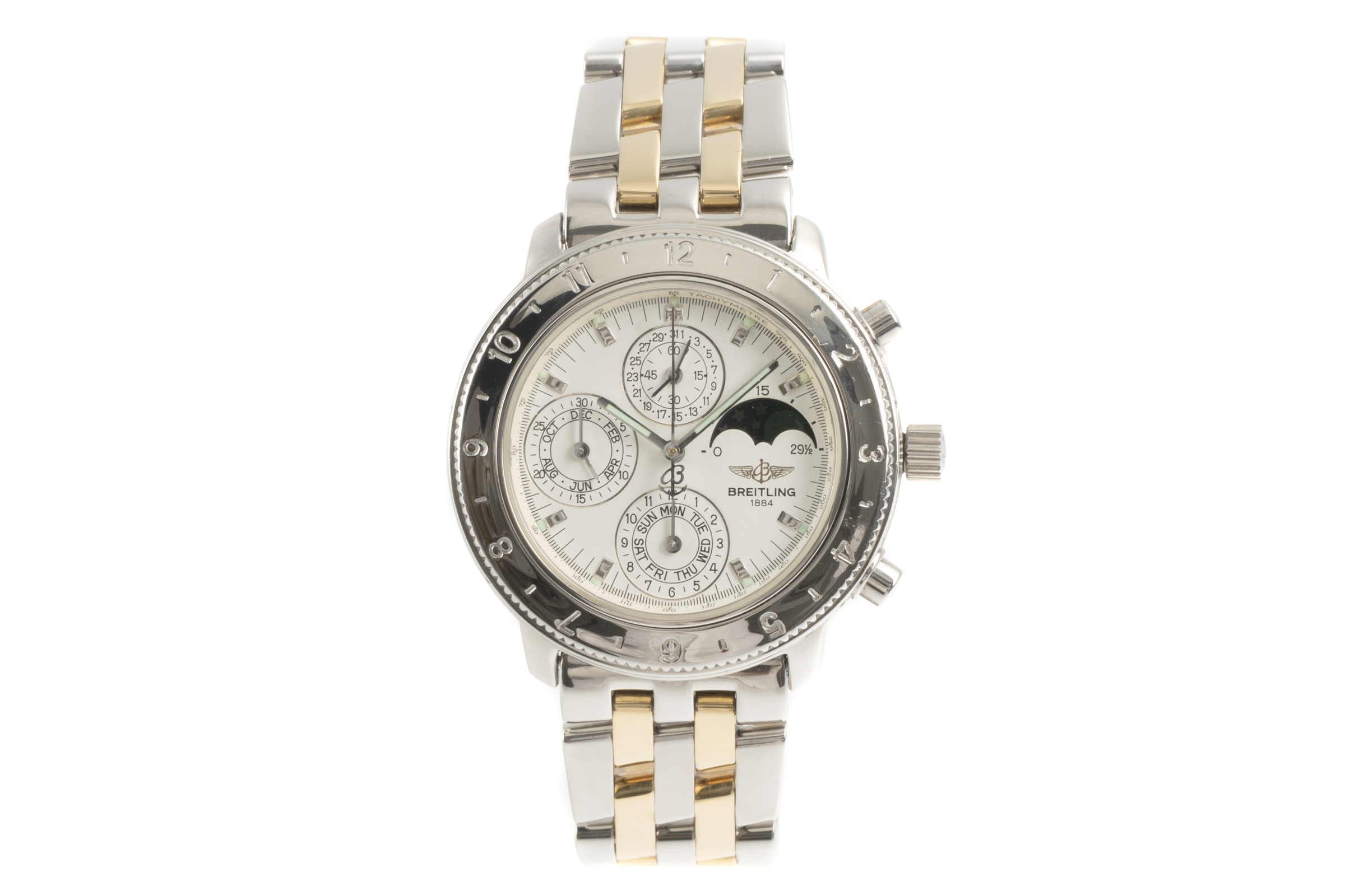 Breitling Astromat chronograph steel automatic Kal. B19 Ref. A19405