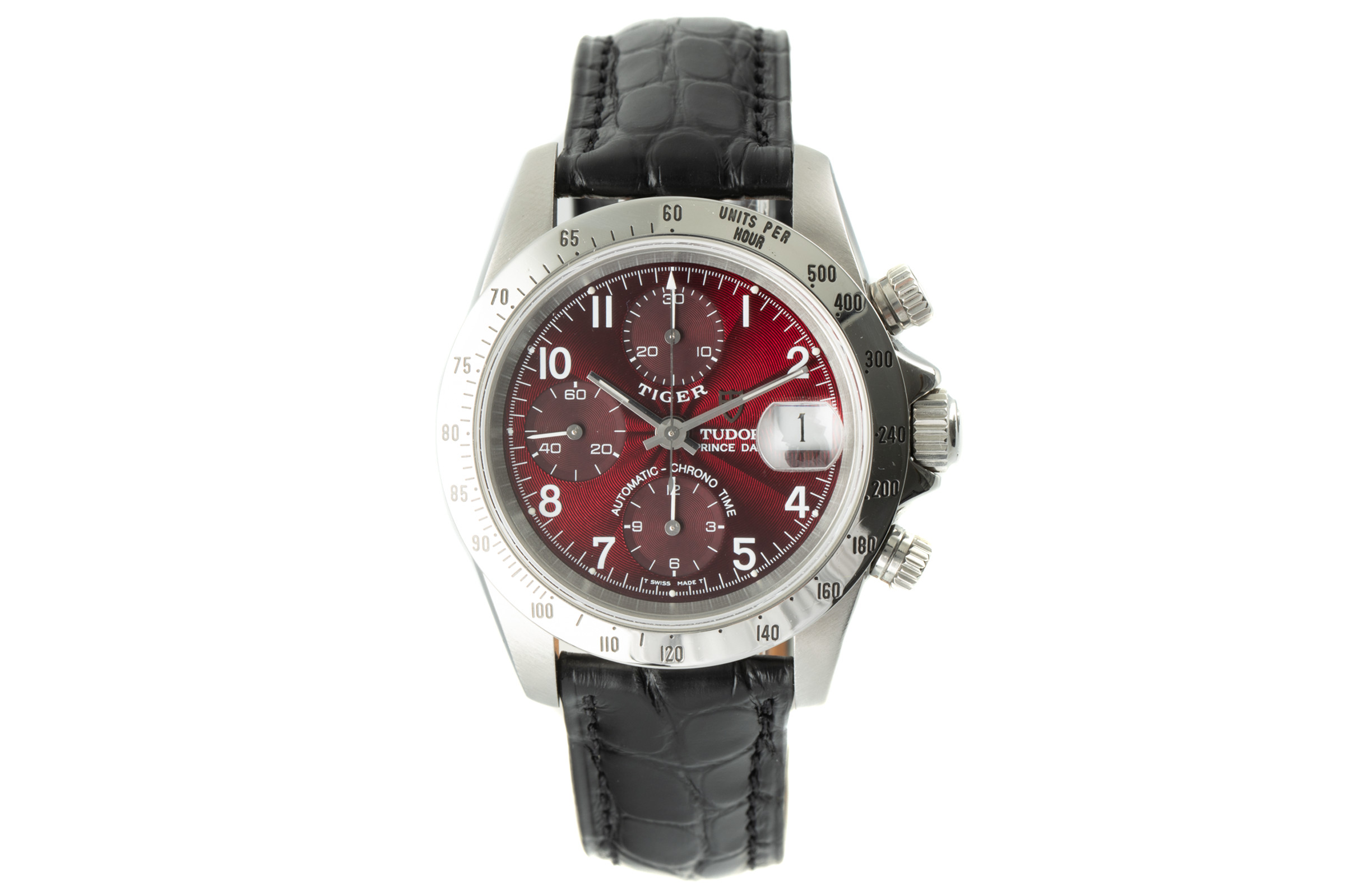 Tudor Prince Date chronograph steel automatic Ref. 79280