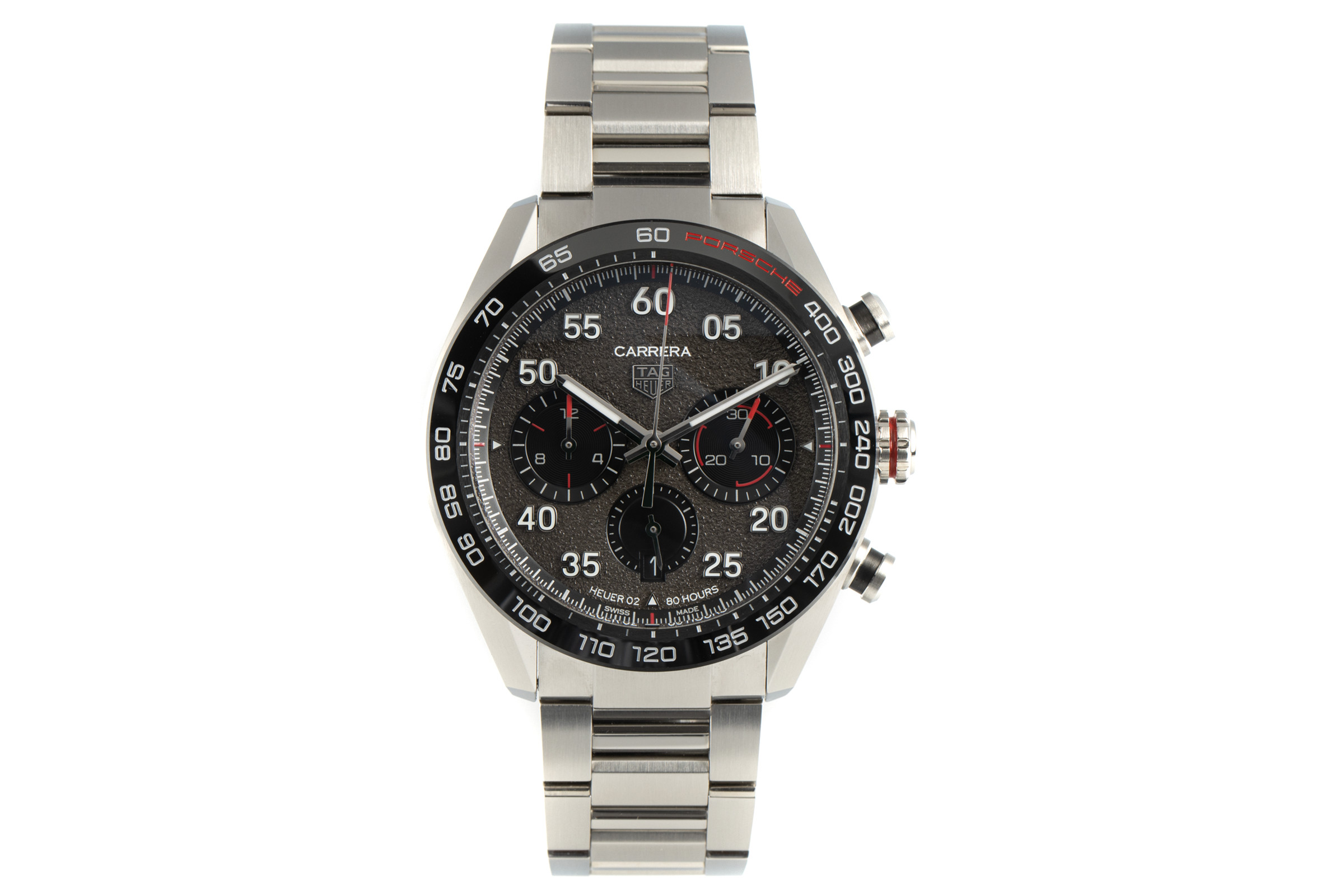 Tag Heuer Carrera chronograph ceramic / steel automatic Kal. Heuer 02 Ref. CBN2A1F