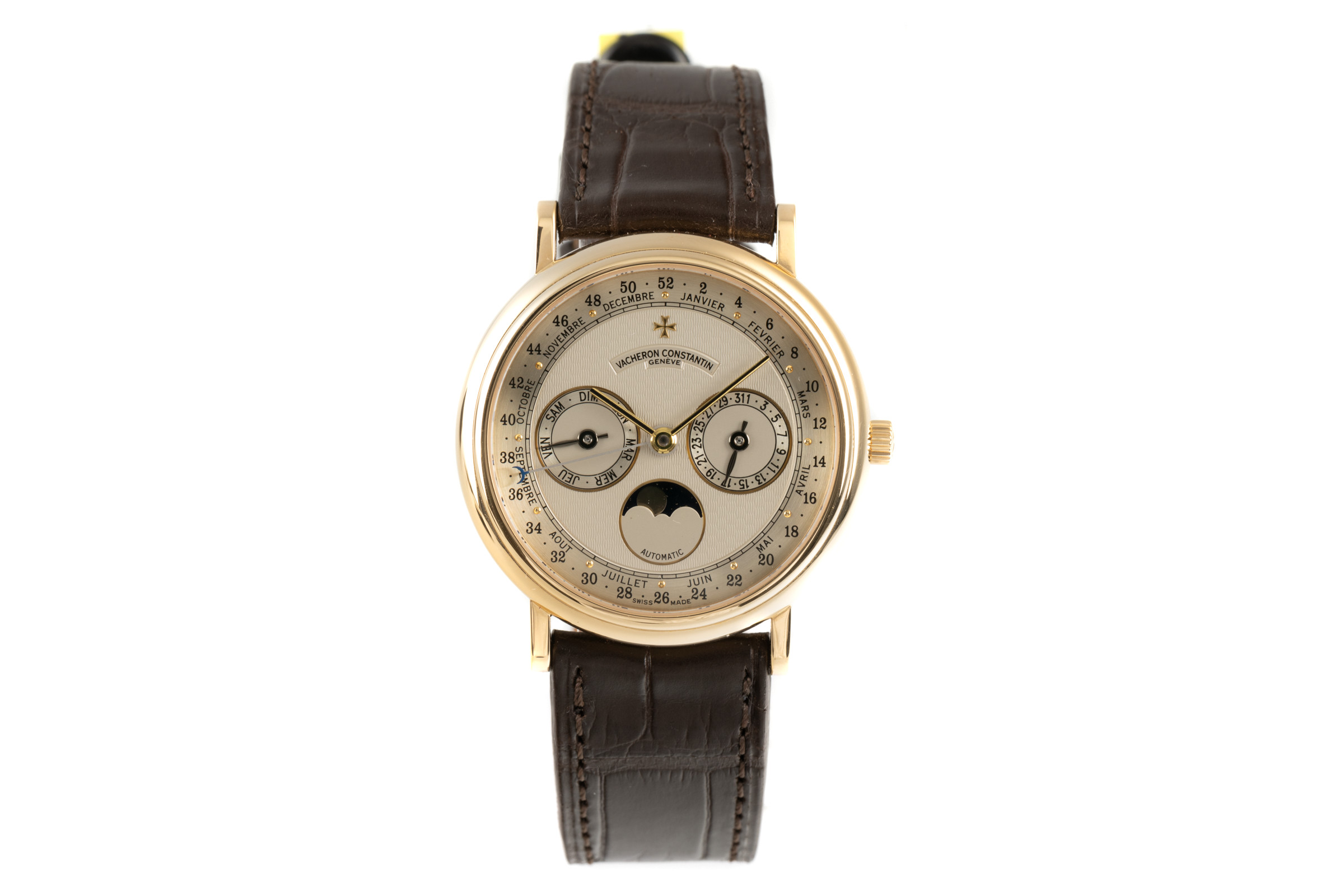 Vacheron & Constantin Patrimony 18 ct gold automatic Kal. 1126 Ref. 47052