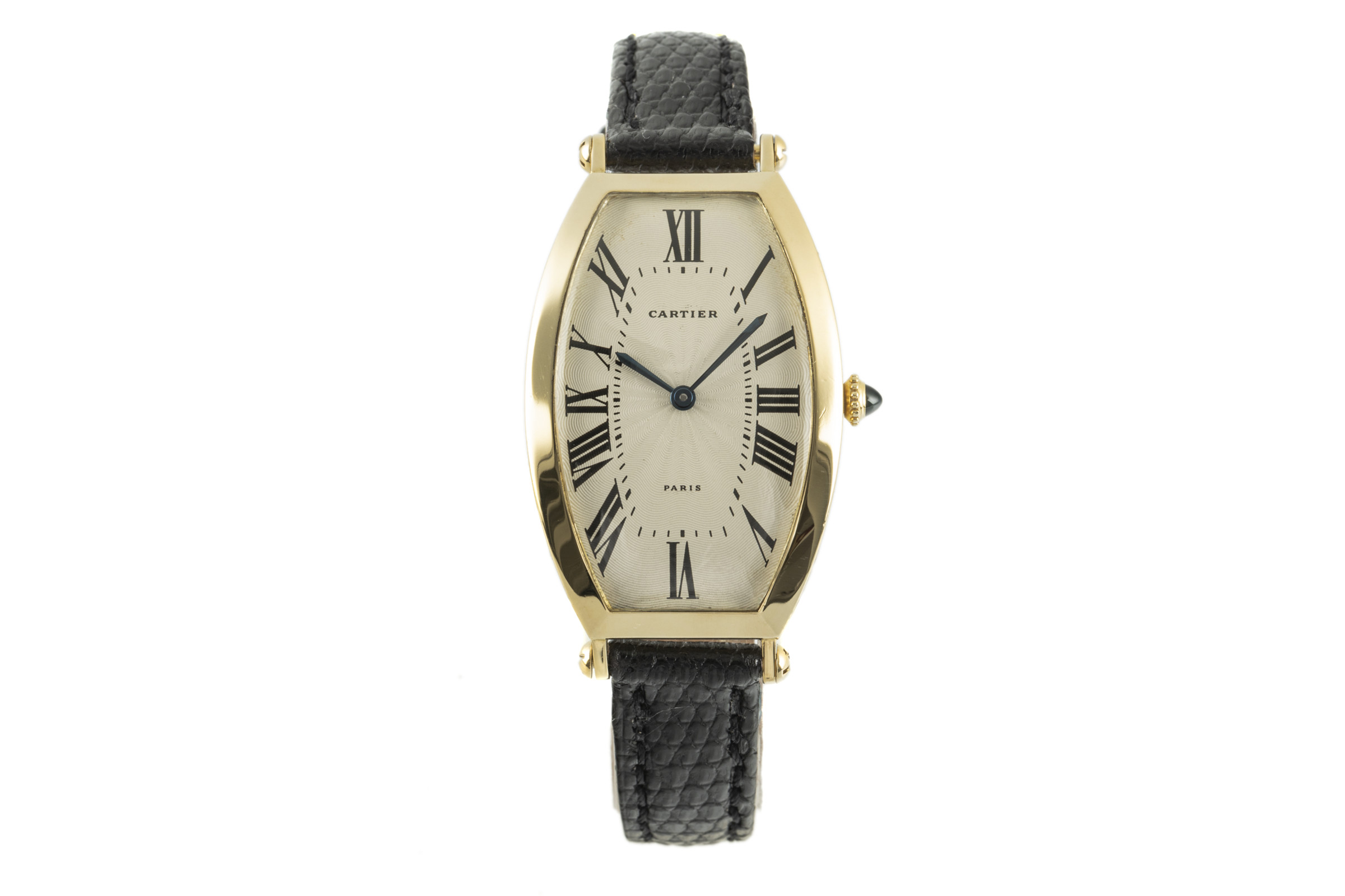 Cartier Tonneau 18 ct gold manual winding Kal. 78-1 Ref. 594-91