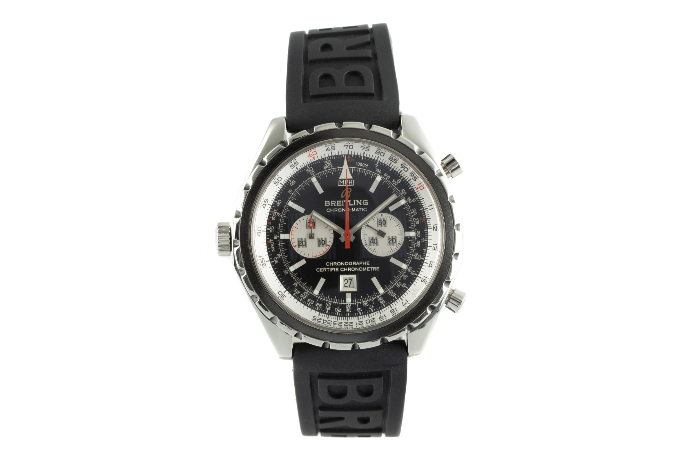 Breitling Chrono-Matic chronograph steel automatic Ref. A41360
