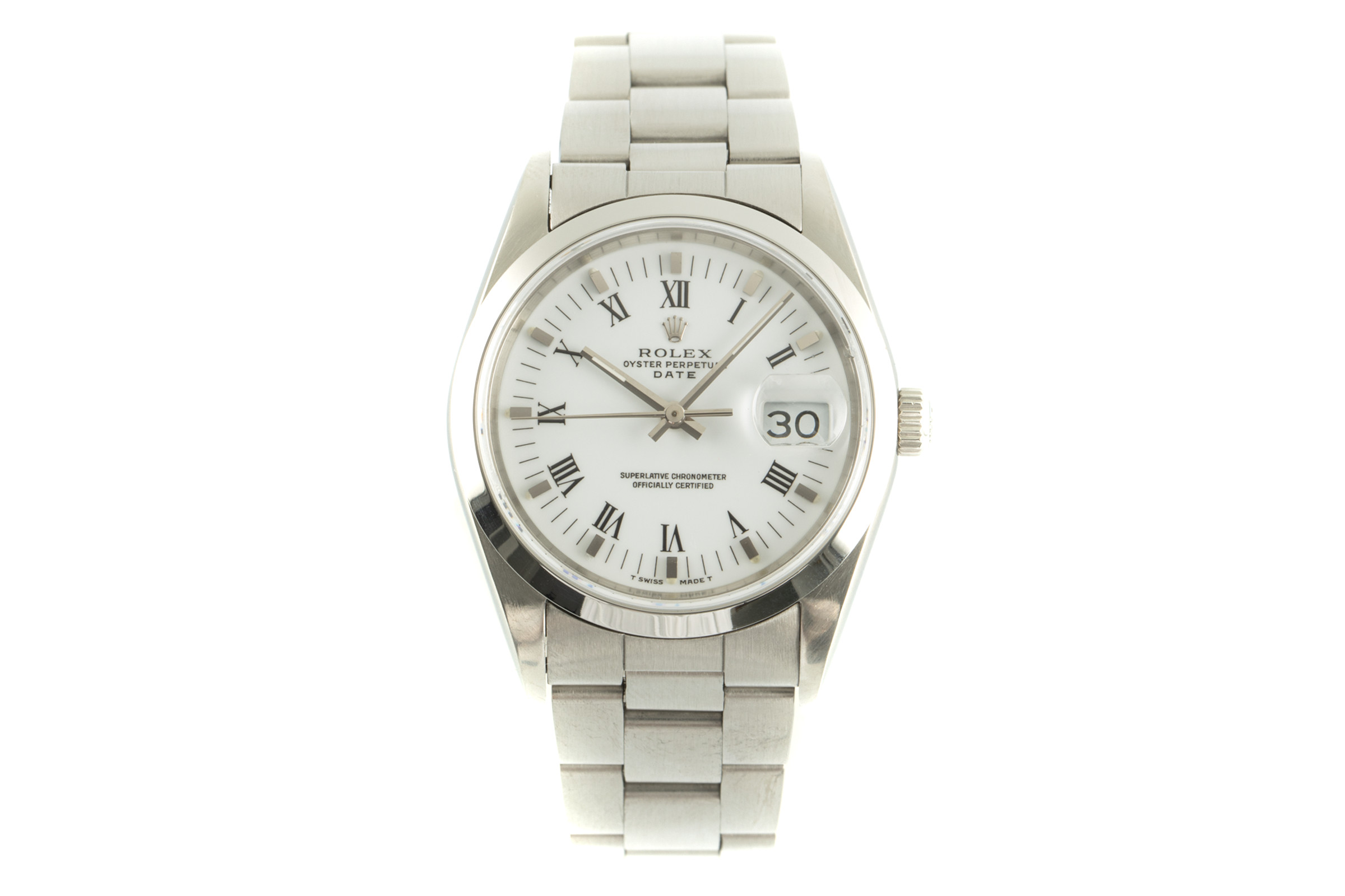 Rolex Date steel automatic Kal. 3135 Ref. 15200