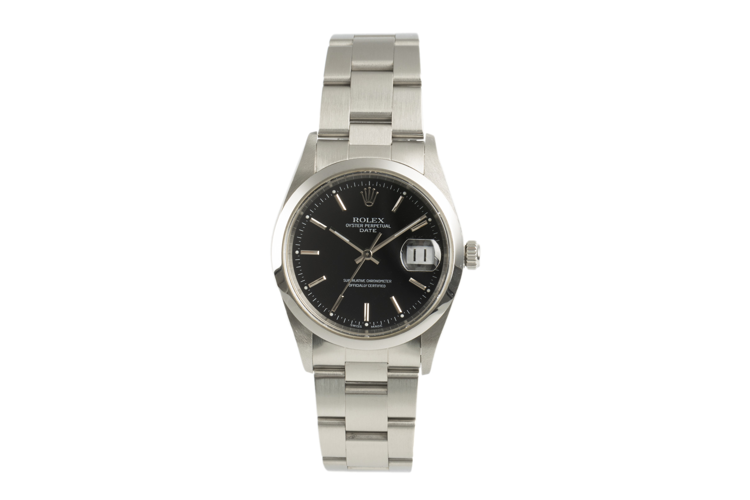 Rolex Date steel automatic Kal. 3135 Ref. 15200