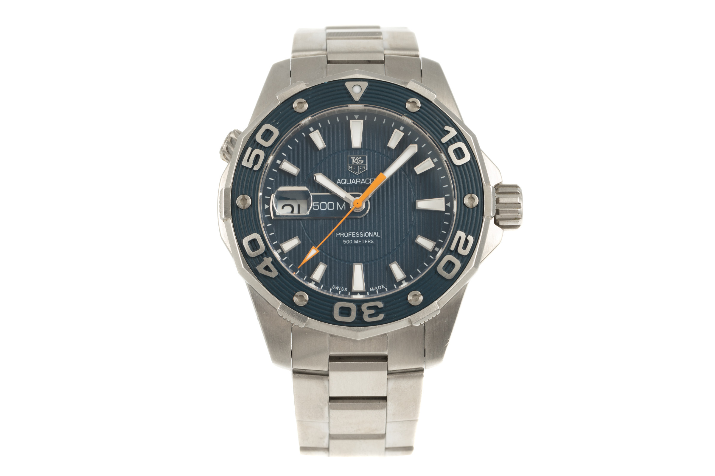 Tag Heuer Aquaracer steel quartz Ref. WAJ1112, BA0870