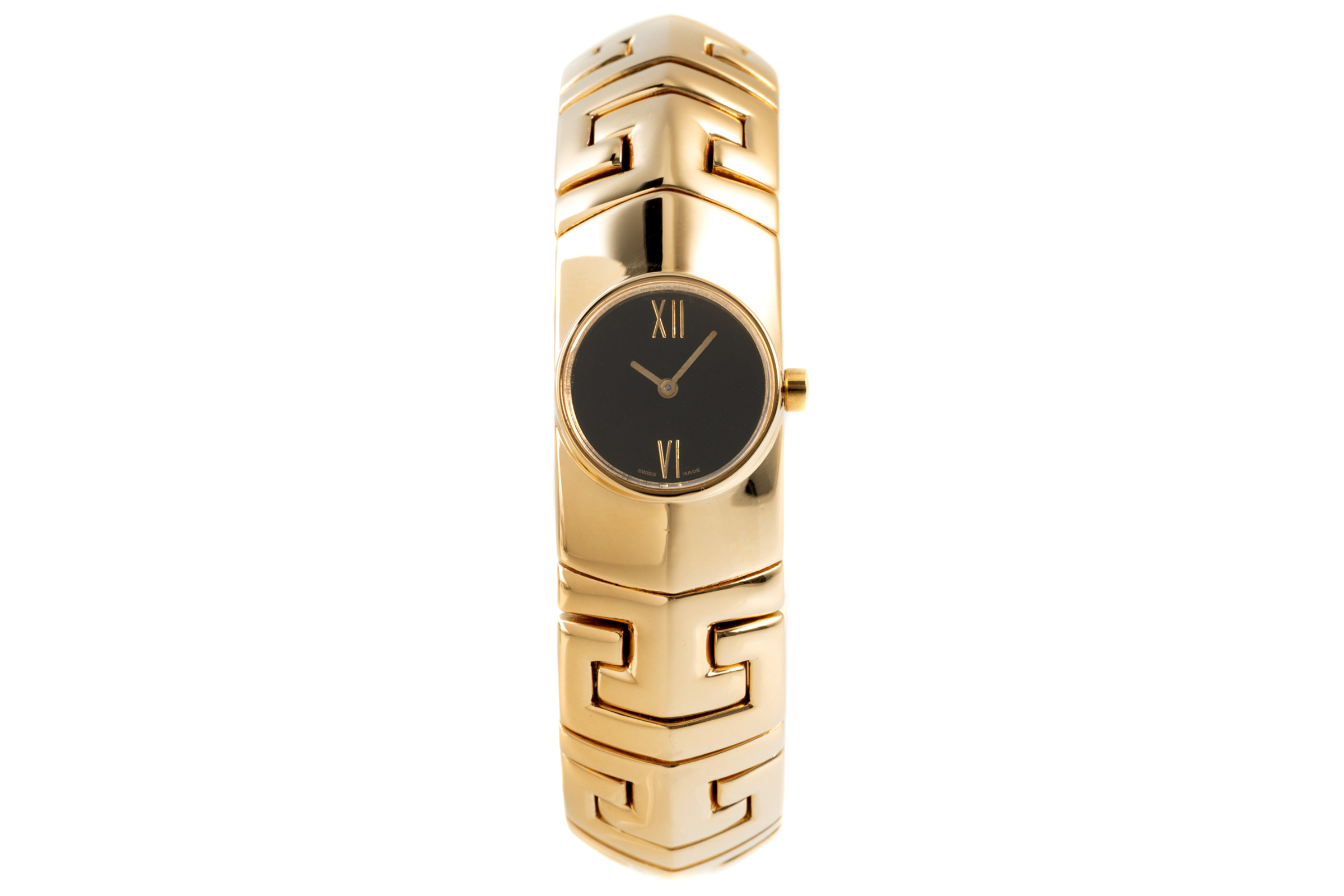 Bvlgari Gianni 18 ct gold quartz
