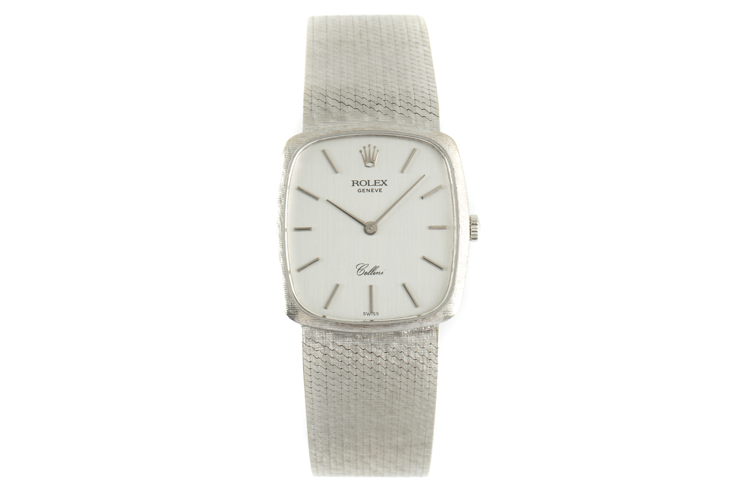 Rolex Cellini 18 ct white gold manual winding Kal. 1600 Ref. 4096