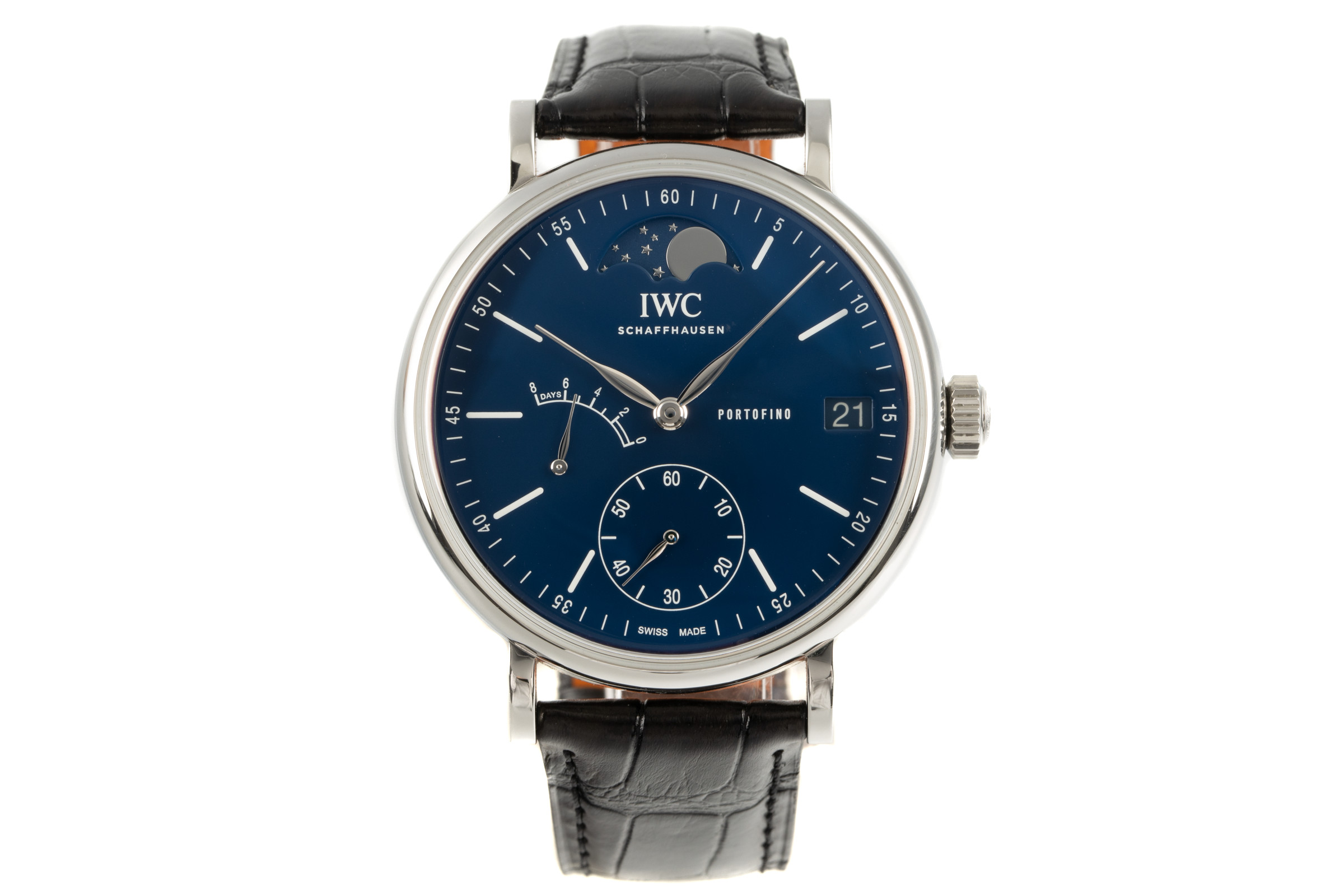 IWC Portofino steel manual winding Kal. C.59800 Ref. IW516405