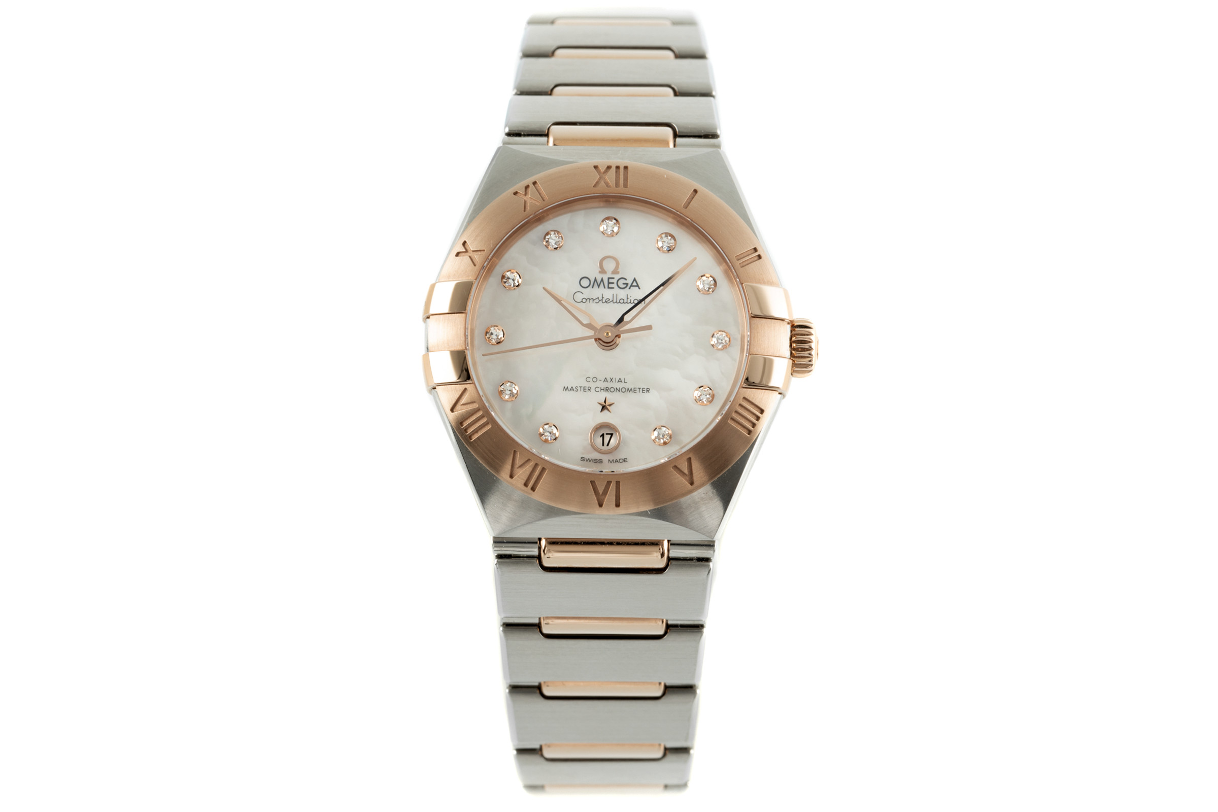 Omega Constellation steel / gold automatic Kal. 8700 Ref. 131.20.29.20.55.001
