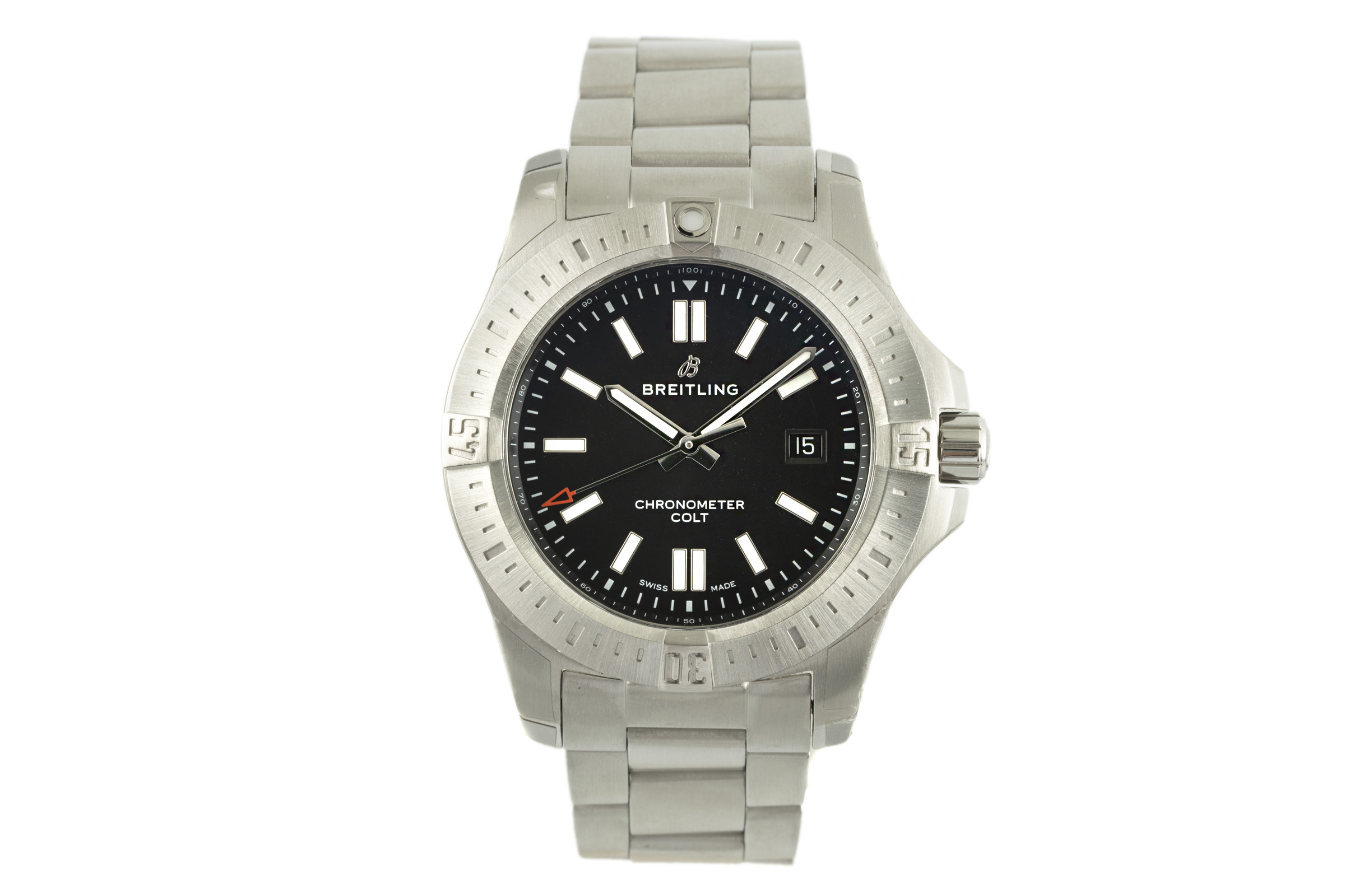Breitling Colt steel automatic Ref. A17388