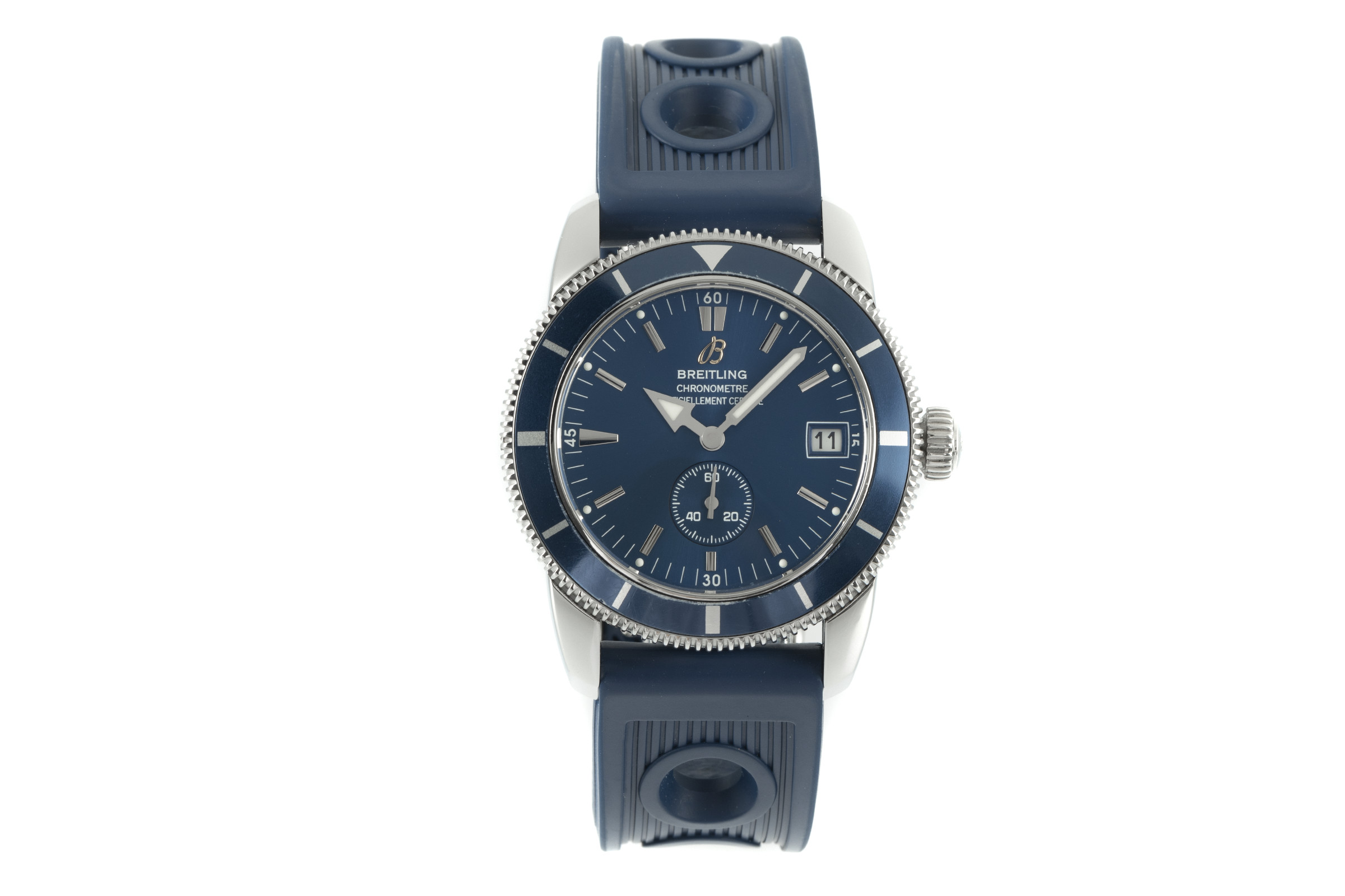 Breitling Superocean steel automatic Kal. B37 Ref. A37320